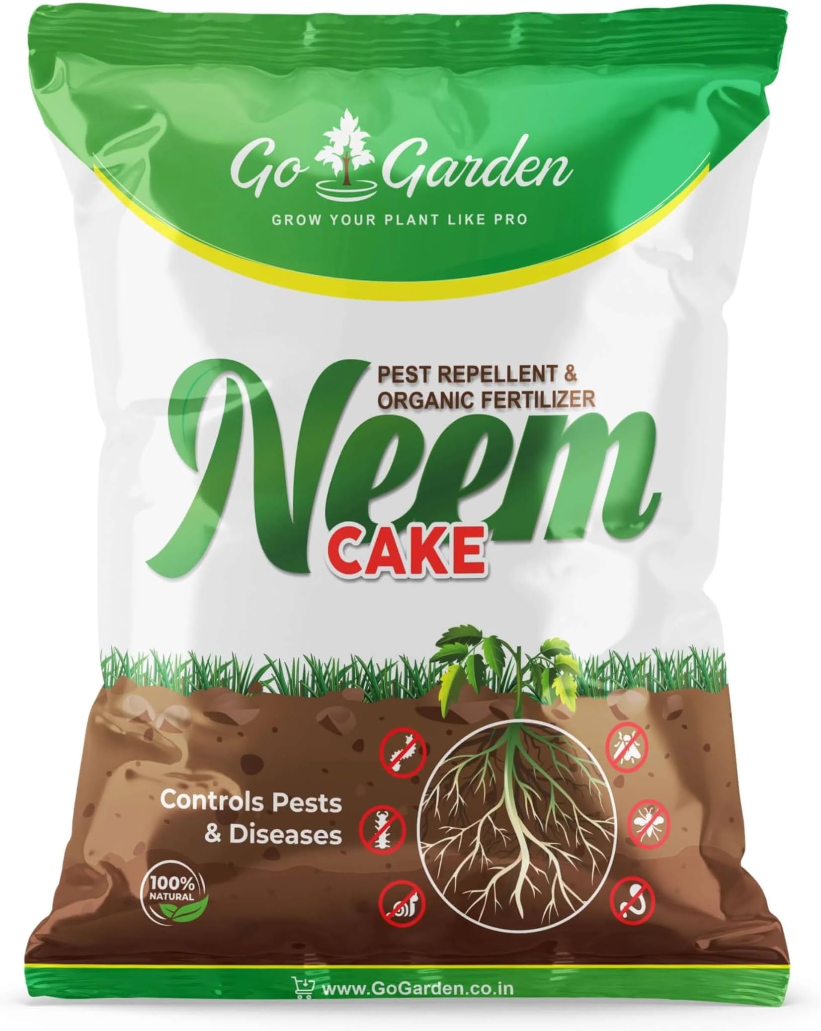 Go Garden Neem Cake Powder For Plants 10 Kg Neem | Desertcart South Africa