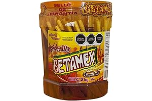 BETAMEX Candy Sticks Tamarind and Chili Flavor - Authentic Mexican Candy -...