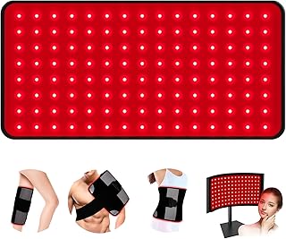 3-in-1 Red Light Therapy Mat/Belt/Stand — 660nm & 850nm for Face, Back & Knees