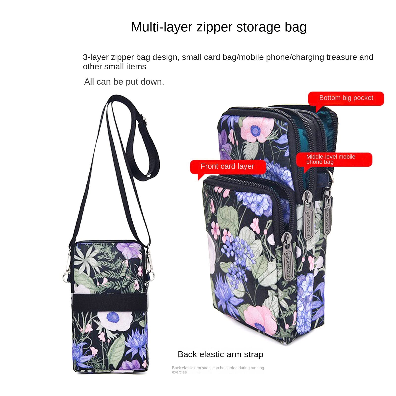 Handytasche Brustbeutel Crossbody Bag Damen zum Umhängen Travel Must Haves | Umhängetasche Damen Klein, Mode