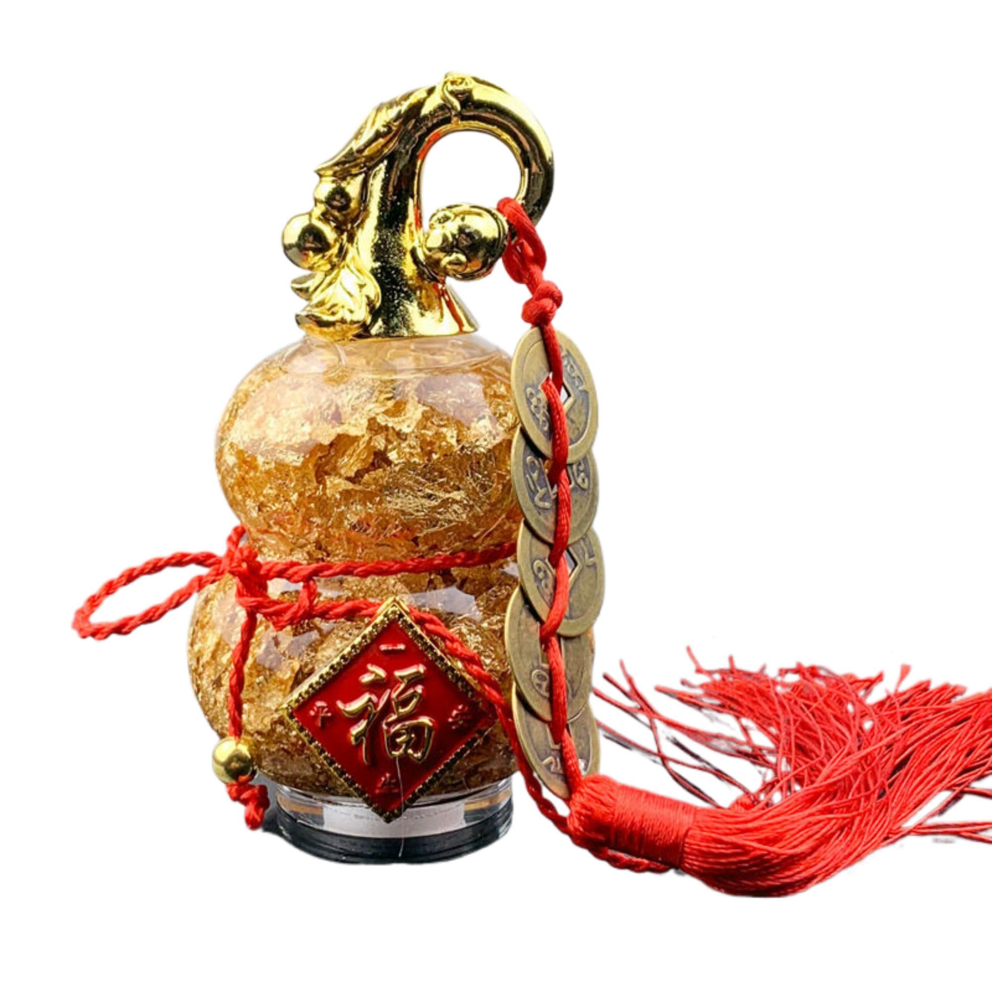 Statue de gourde Bagua Hulu Wu Lou, le cadeau idéal pour une pendaison de crémaillère