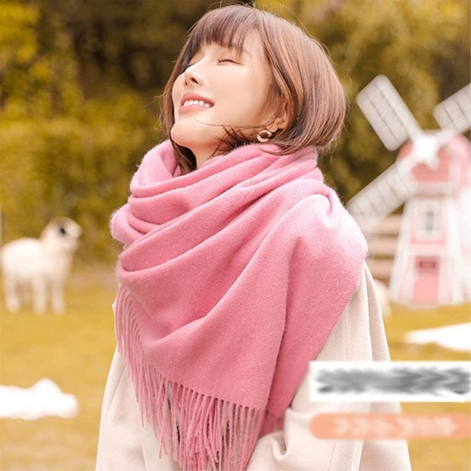 Bufanda Bufanda De Moda Bufanda De Cachemira Bufanda Ligera Conveniente Mantón De Lujo De Invierno Grande