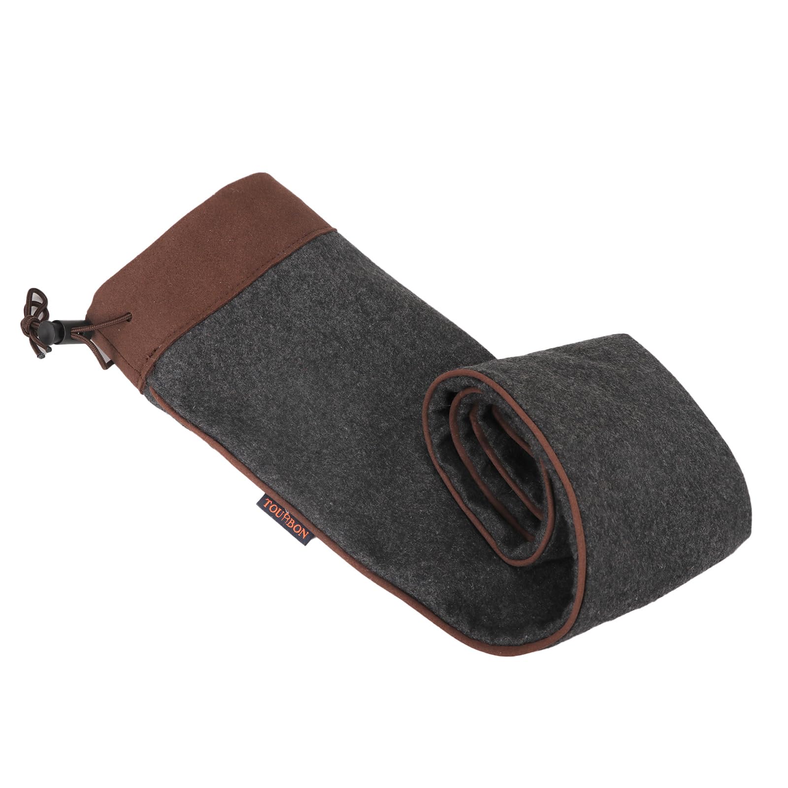 Tourbon - Guaina in tessuto cucito per fucile e pistola, lunga 132,1 cm, con chiusura a cordoncino