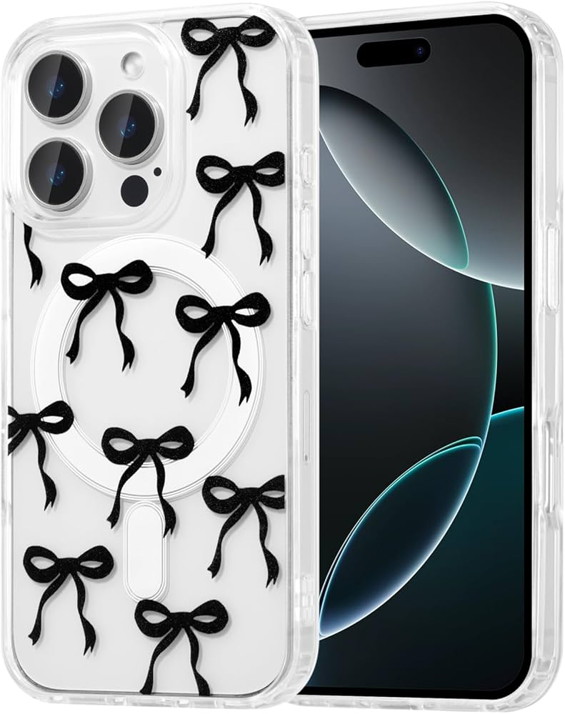 Amazon.com: UEEBAI Magnetic for iPhone 16 Pro Case, Bow Case Amazon.com: UEEBAI Magnetic for iPhone 16 Pro Case, Bow Case