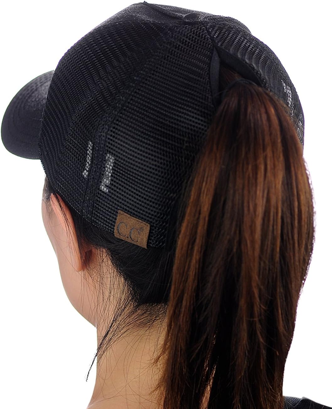 Baseball cap with high ponytail hole Clearance