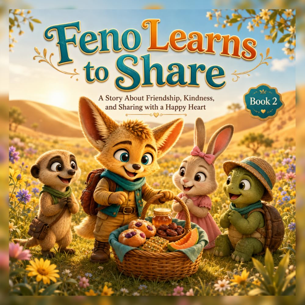 Feno Learns to share (Feno the Fennec Fox)