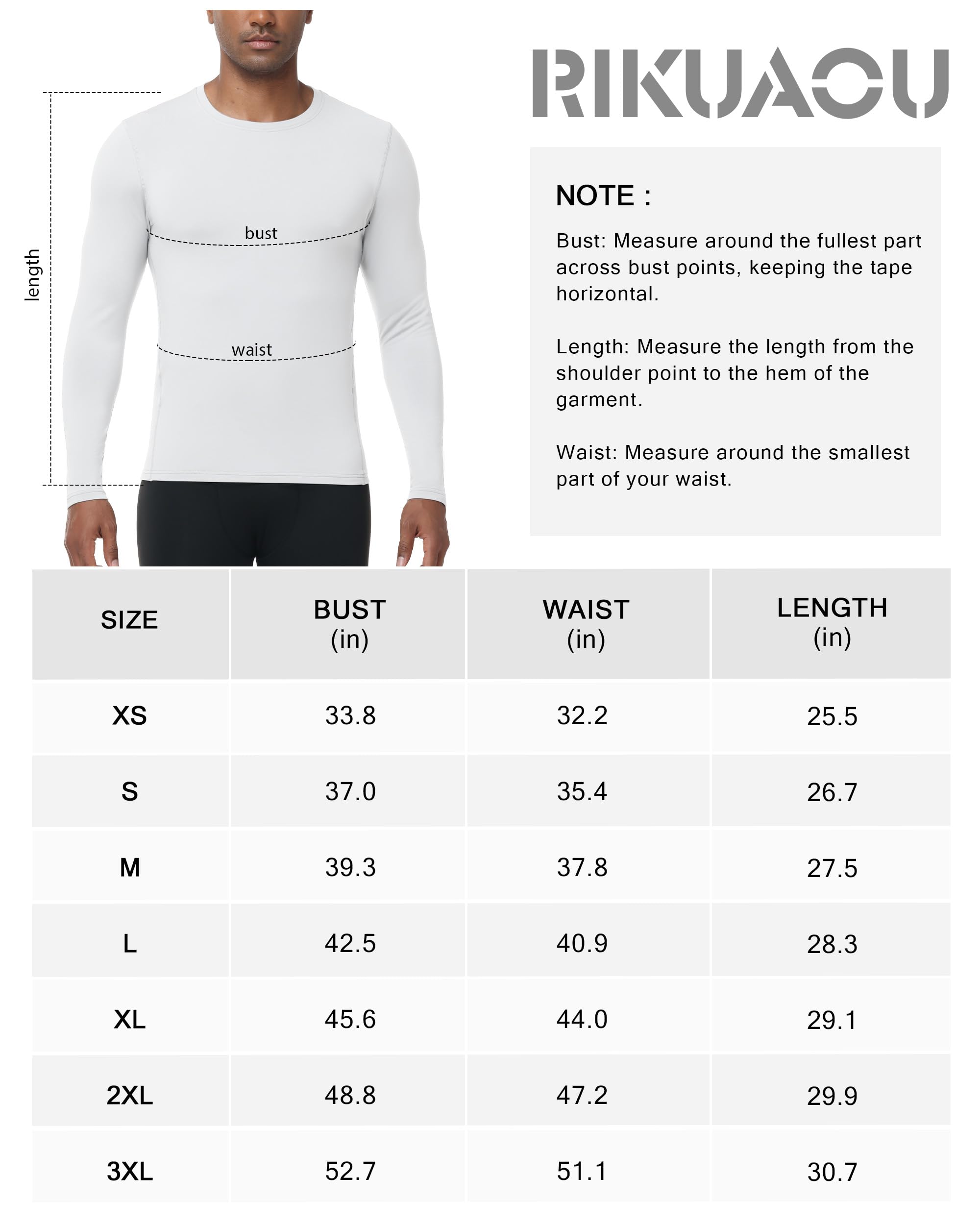 Maglia termica a compressione da uomo, a maniche lunghe, foderata in pile, per il freddo