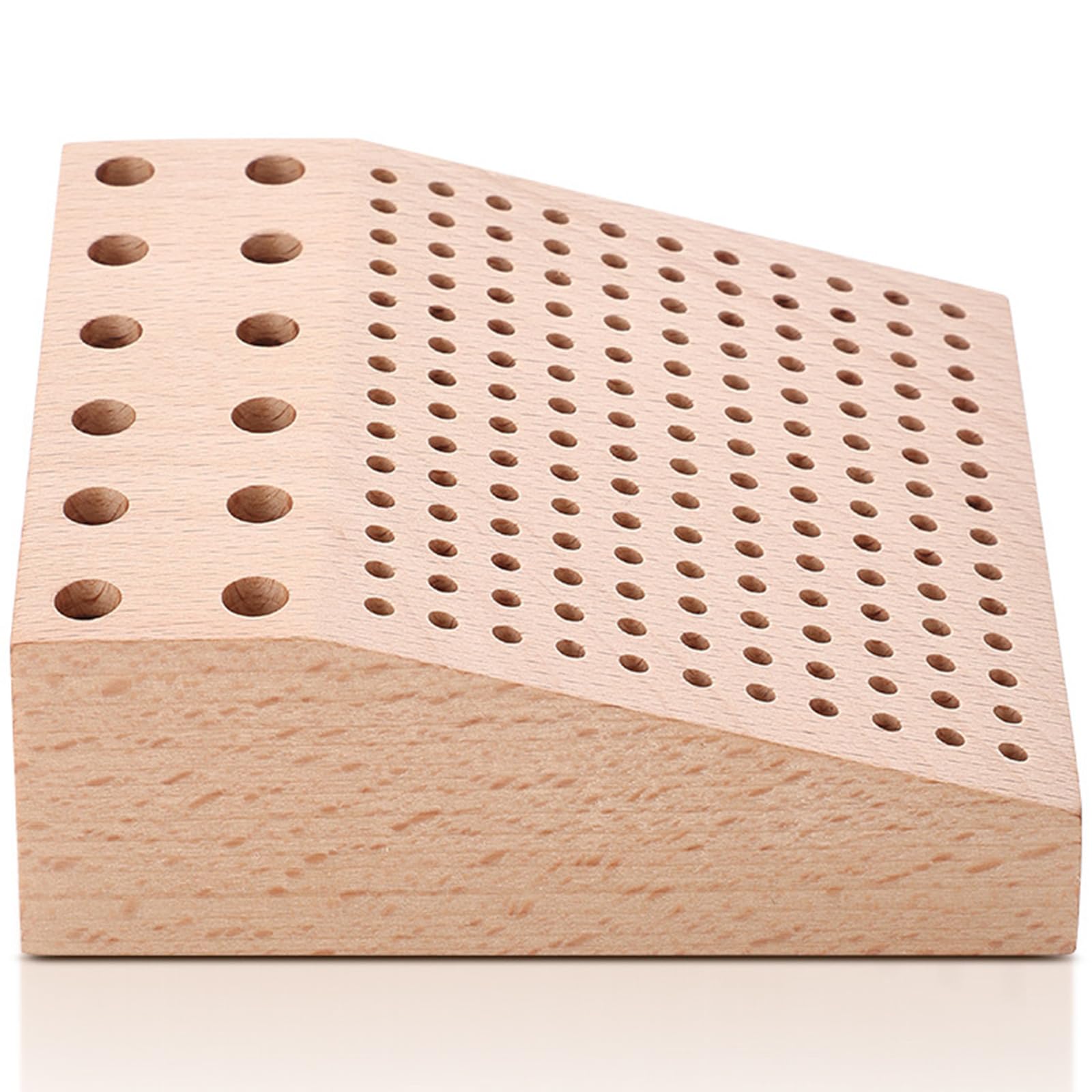 Cabezal de molienda de madera para almacenamiento de brocas de taladro, caja de herramientas para pulir brocas, solución compacta de almacenamiento de herramientas para una gestión eficiente del
