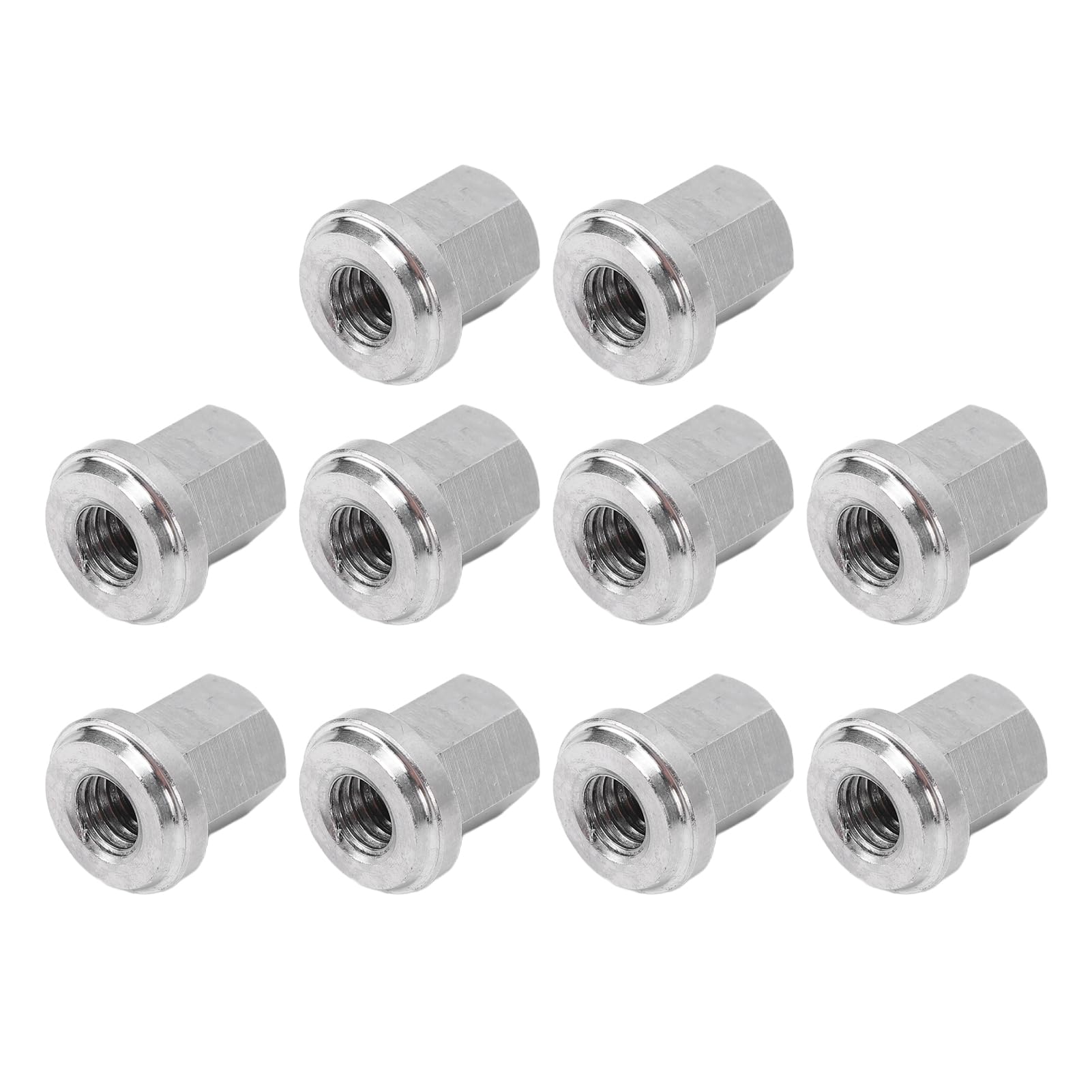 Generic Stainless Steel 3/8in Battery Stud Nut for Cars Ships, Pack of 10 Secure Closed End Battery Terminal Nuts for All Group 31 Batteries — view 2