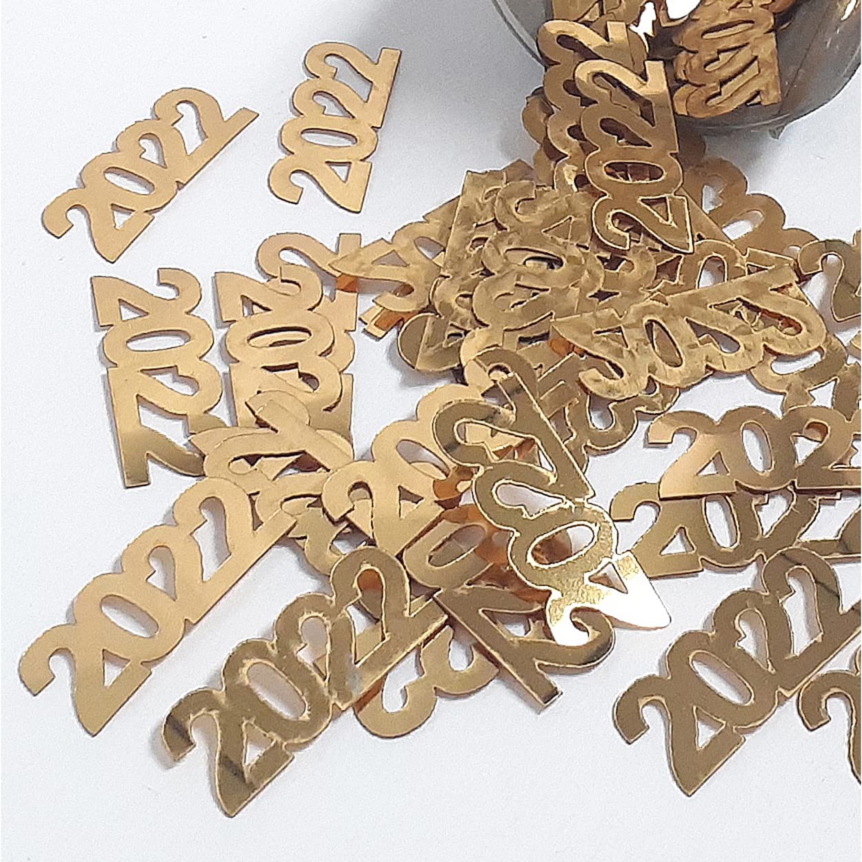 Confetti Year 2022 Gold - 4 Half Oz Bags (2 oz) #7222 Q02