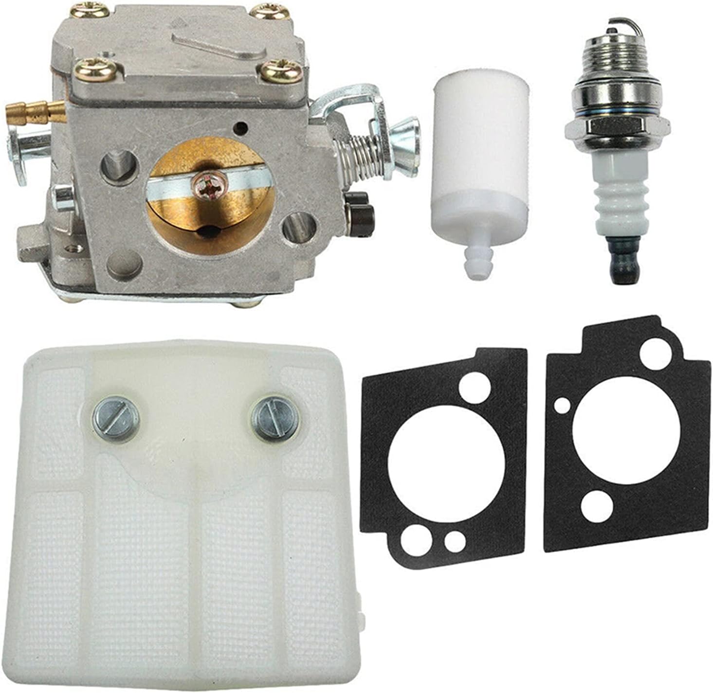 10Pcs Kit Membrane Joint Carburateur Scie à Chaîne Pour MS210 MS230 MS250