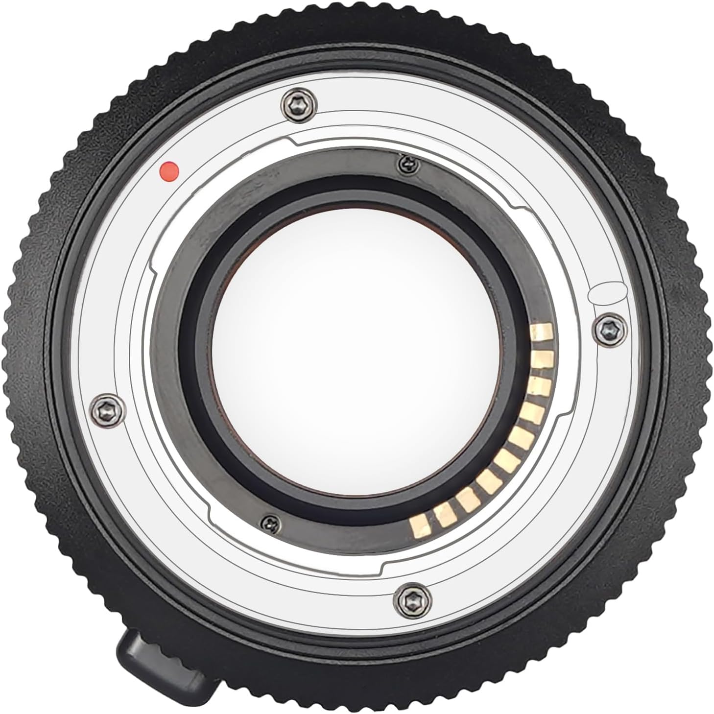 EF-FX2 Pro - Adattatore per obiettivo con messa a fuoco automatica, compatibile con obiettivo Canon EF su fotocamera X-Mount Fuji-film x-a1/2/3/5/10/20, x-t1/2/3/10/20/100, x-e1/2/3, x-pro1/2, x-h1