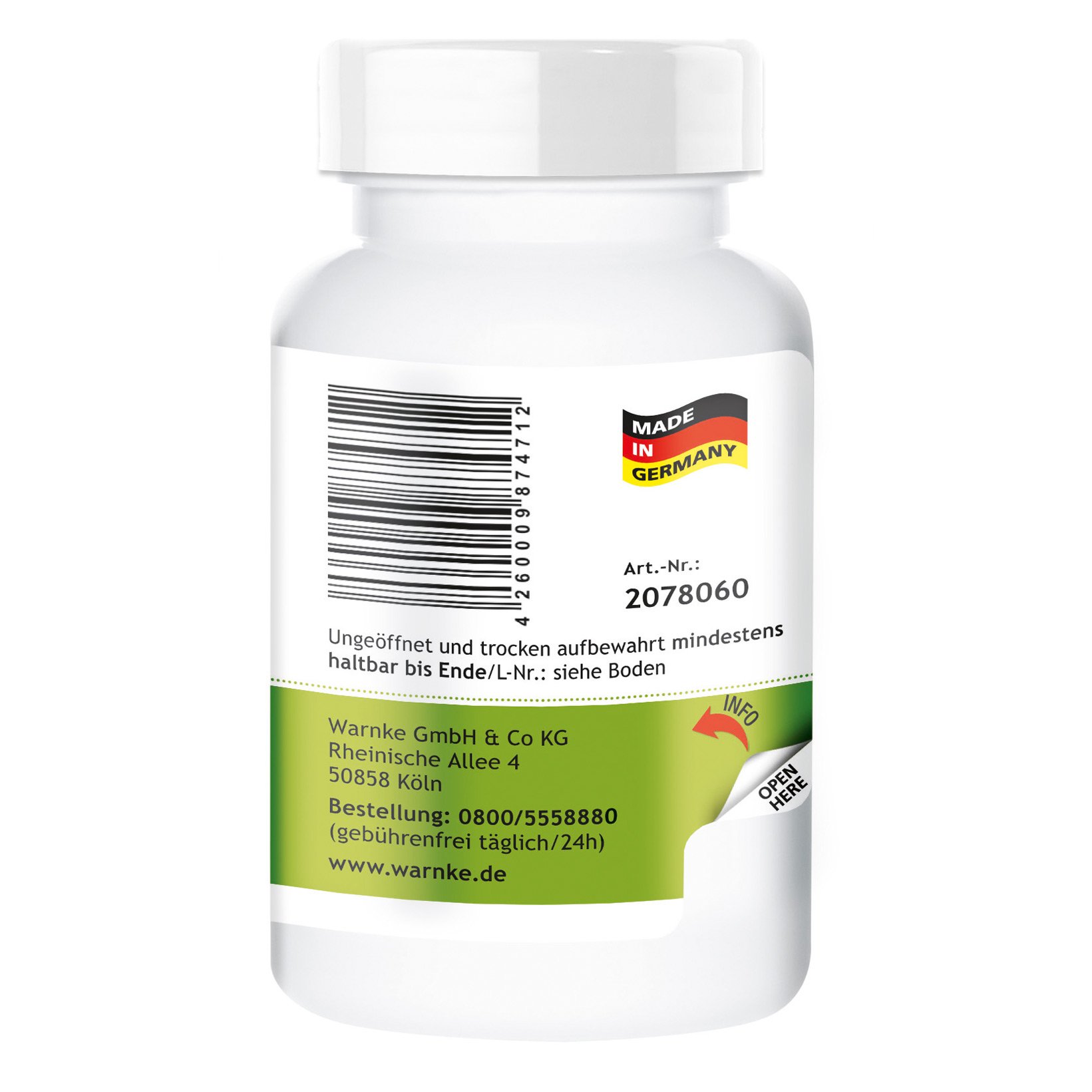 Propoli 750mg - 60 Compresse - 22,5mg Galangina | HERBADIREKT by Warnke Vitalstoffe - Qualità da farmacia tedesca