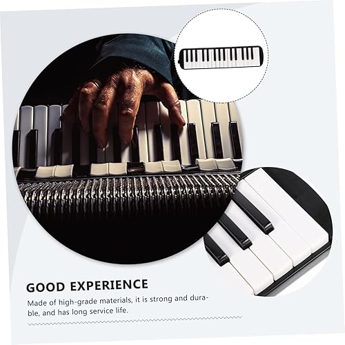 Miniatura 3 de VINTORKY 32 Harmonica Kids Instrument Melodica Teclado electrónico para niños Boca, Piano Keytar para niños Piano de aire
