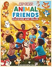My First Animal Friend Discover And Color