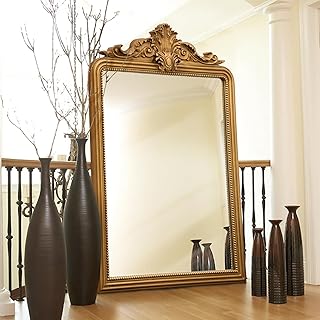 Gold Baroque Vintage Mirror: 40