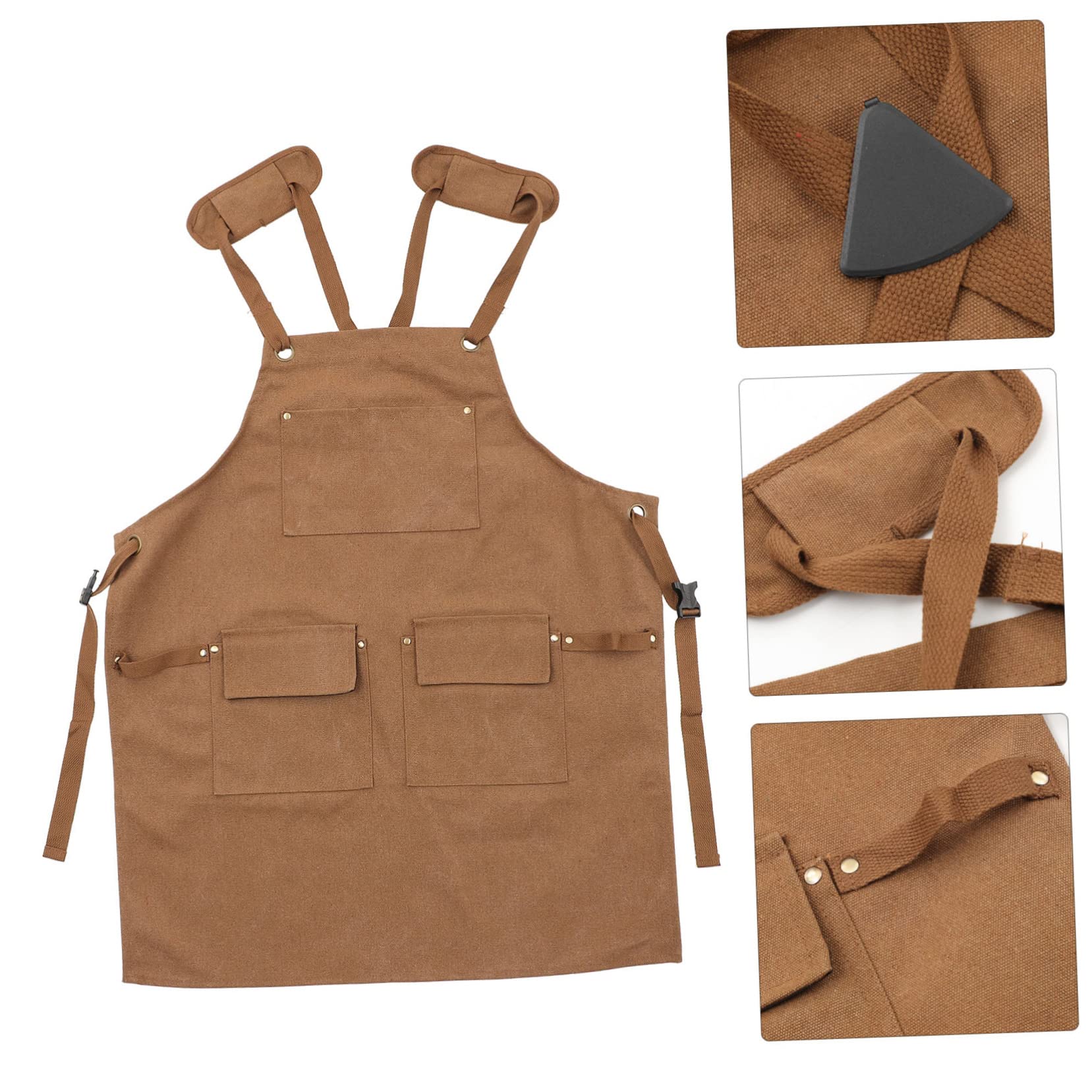 Grembiule in Tela Impermeabile Grembiule Da Parrucchiere Grembiule Per Parrucchiere Grembiule Salone Grembiuli Da Parrucchiere Per Donna Grembiuli Per Per Stilista Nero