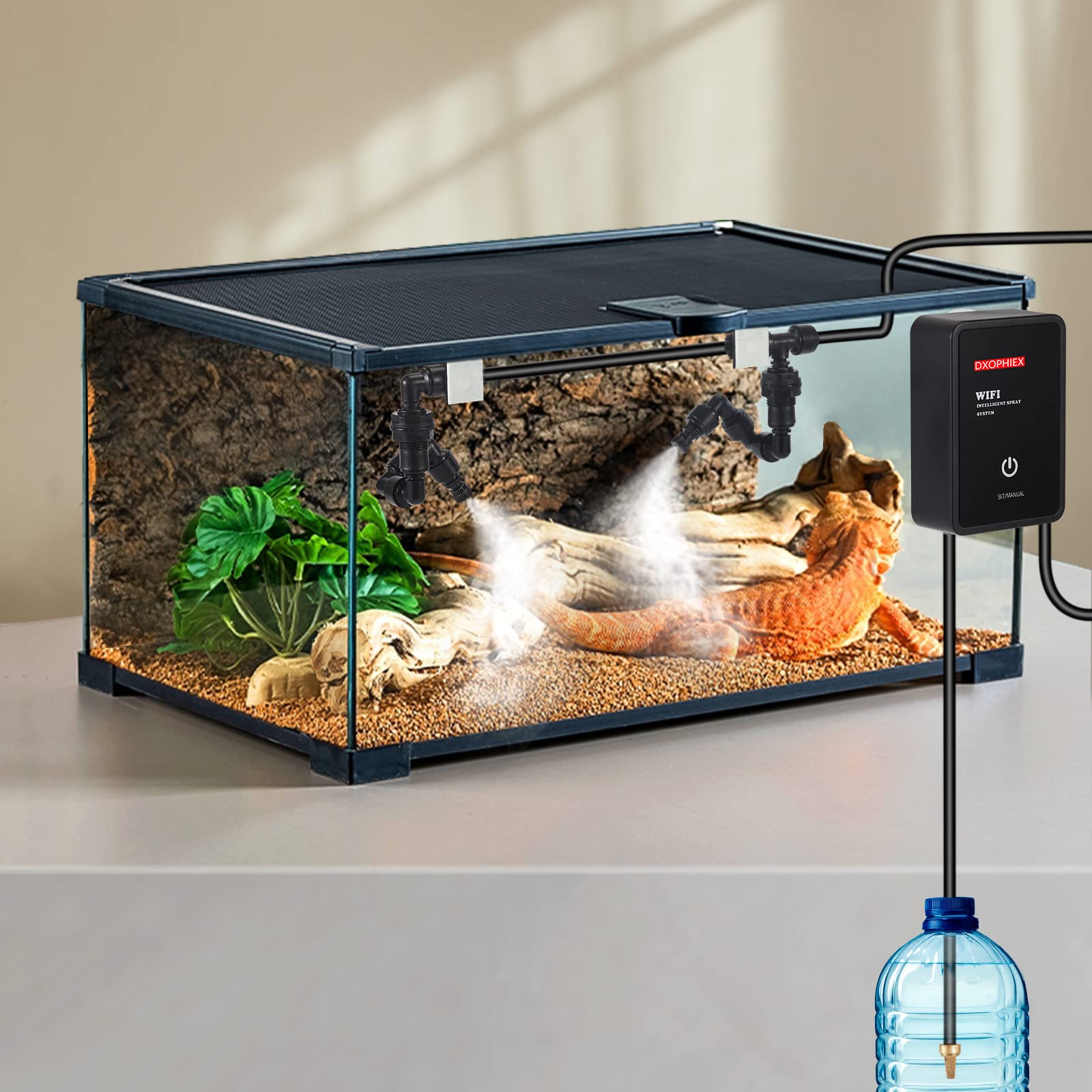 DXOPHIEX WIFI Reptile Humidifiers Reptile Mister Automatic Reptile ...