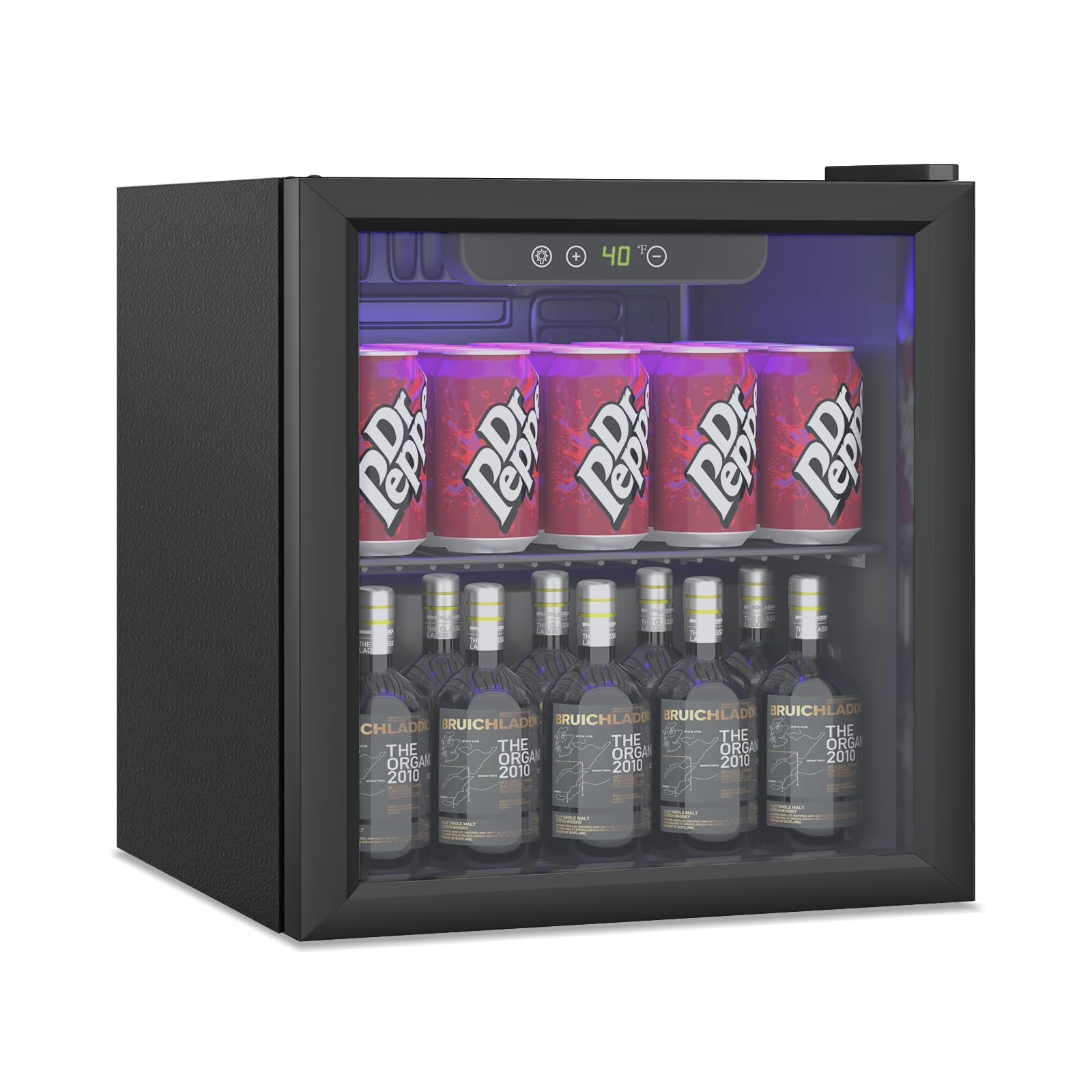 Erivess Compact Beverage Refrigerator