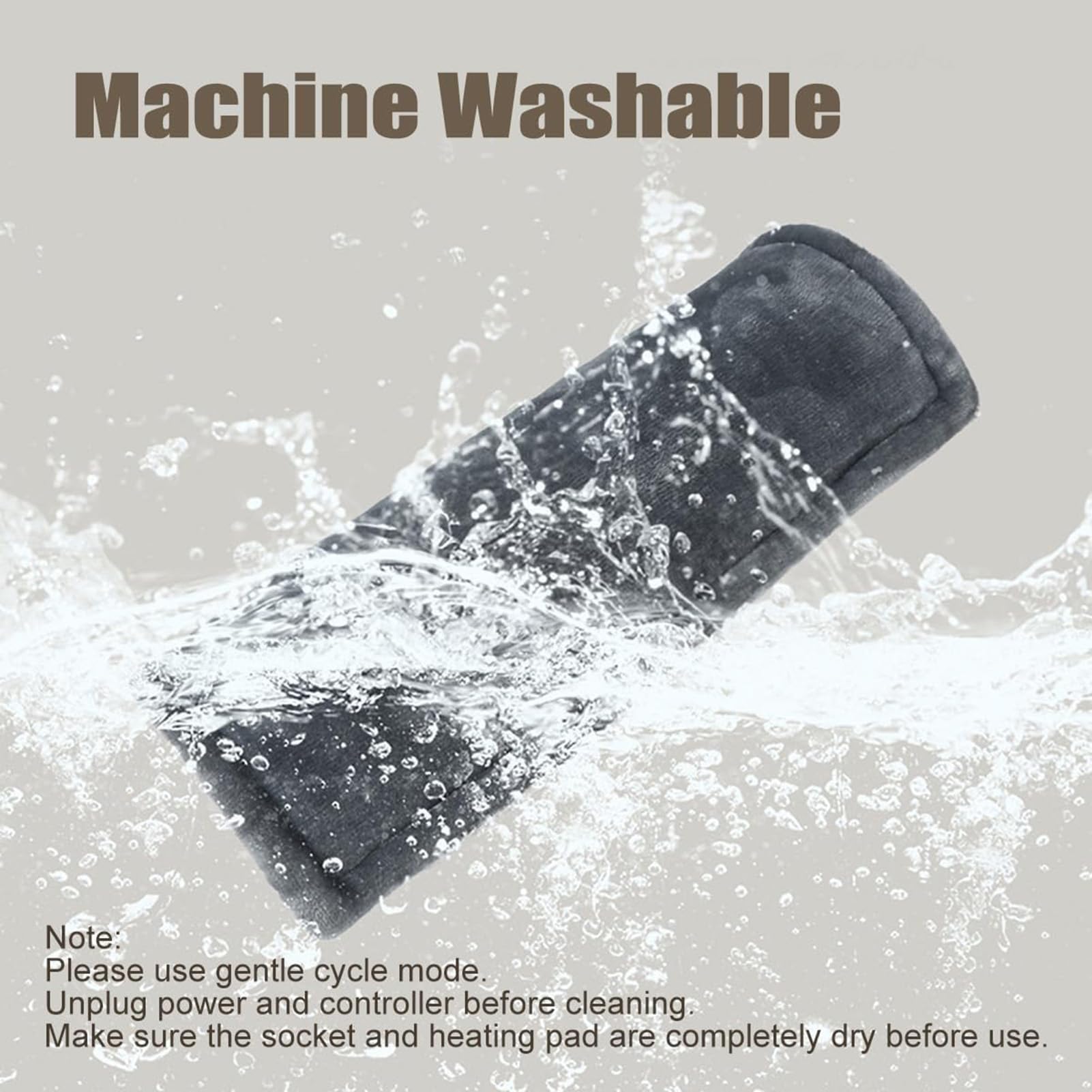 AVSMGP Cuscino riscaldante USB per Sedia da Ufficio Timer da 10 Ore e 3 impostazioni di Temperatura per alleviare Il Dolore a Schiena, Collo e Spalle, 100x40 cm,Rosa