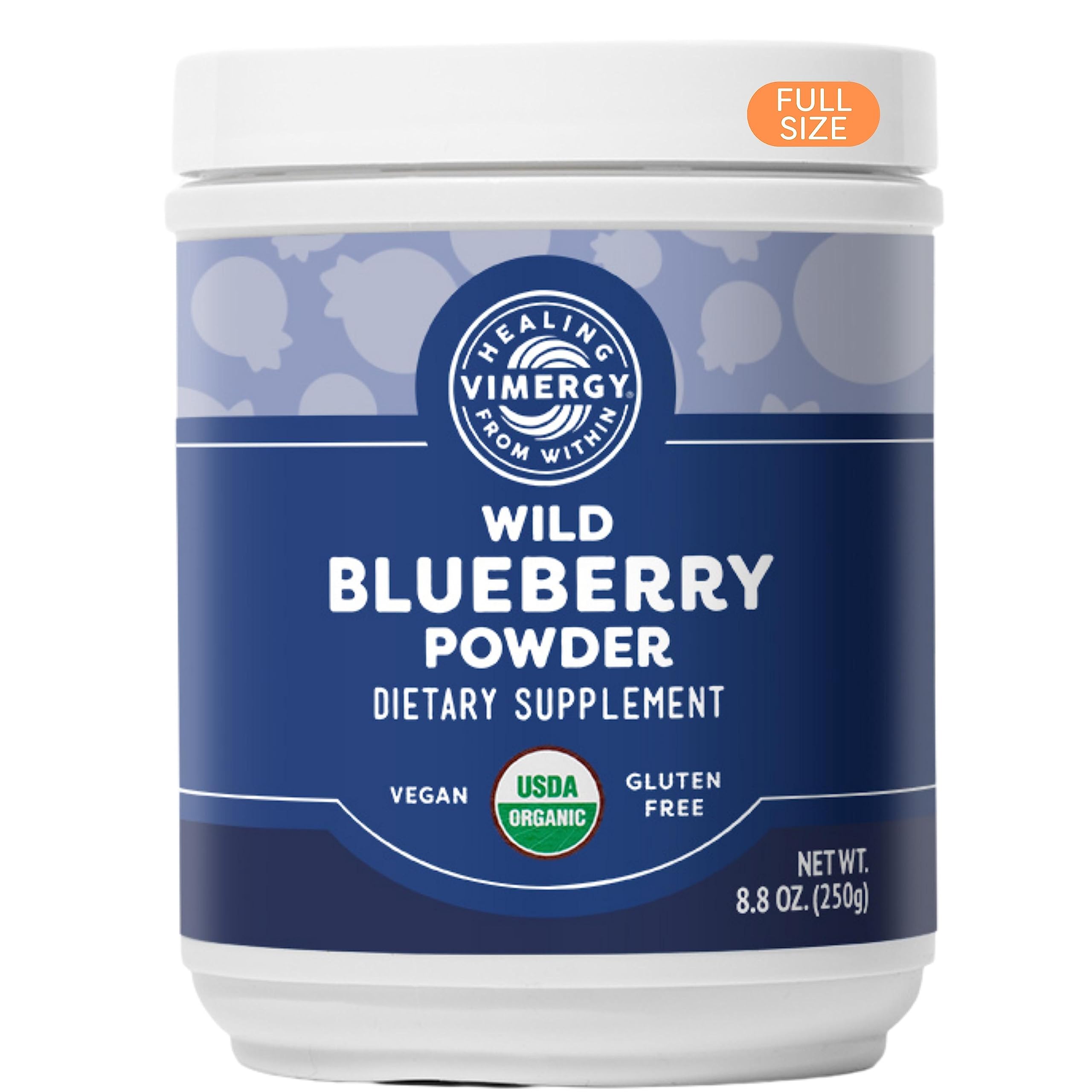 Buy Vimergy USDA Wild Blueberry Supplement Powder, 62 Servings