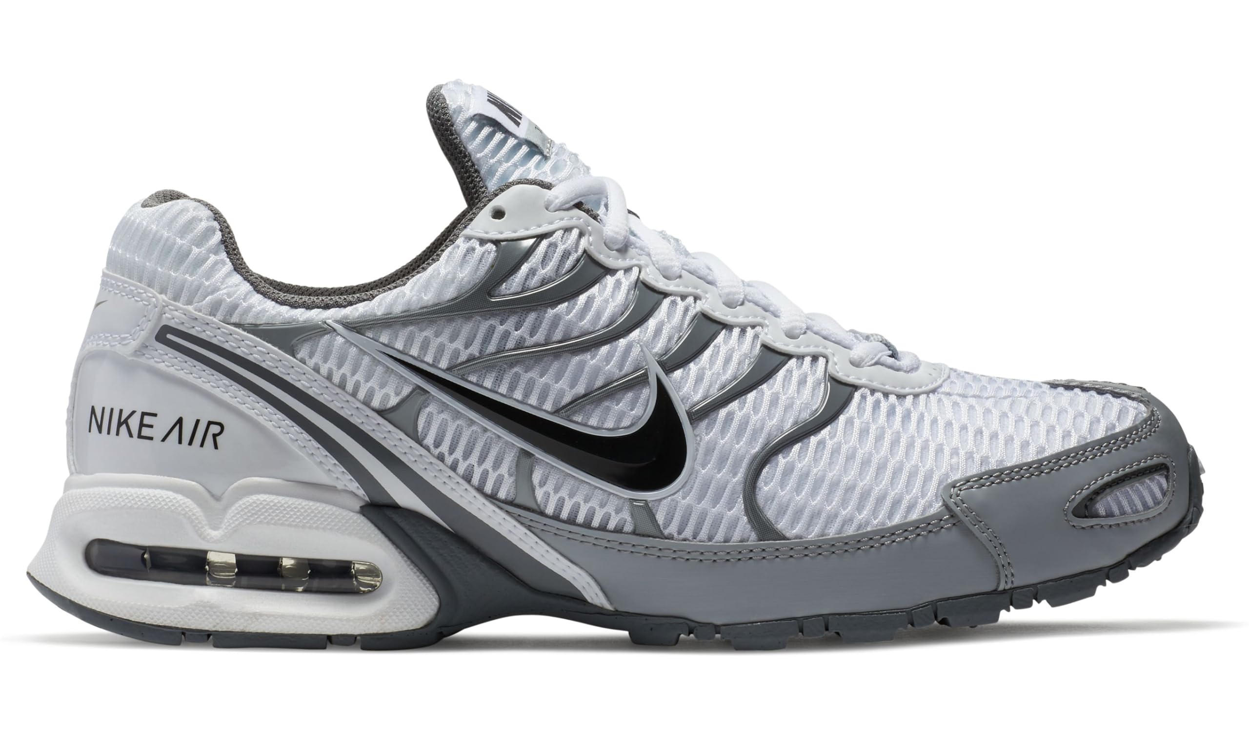 Nike Men's Air Max Torch 4 Running Shoe: 14 White/Anthracite/Wolf Grey/Cool Grey