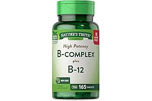 Nature's Truth Vitamin B Complex: A Potent Source of Essential B Vitamins
