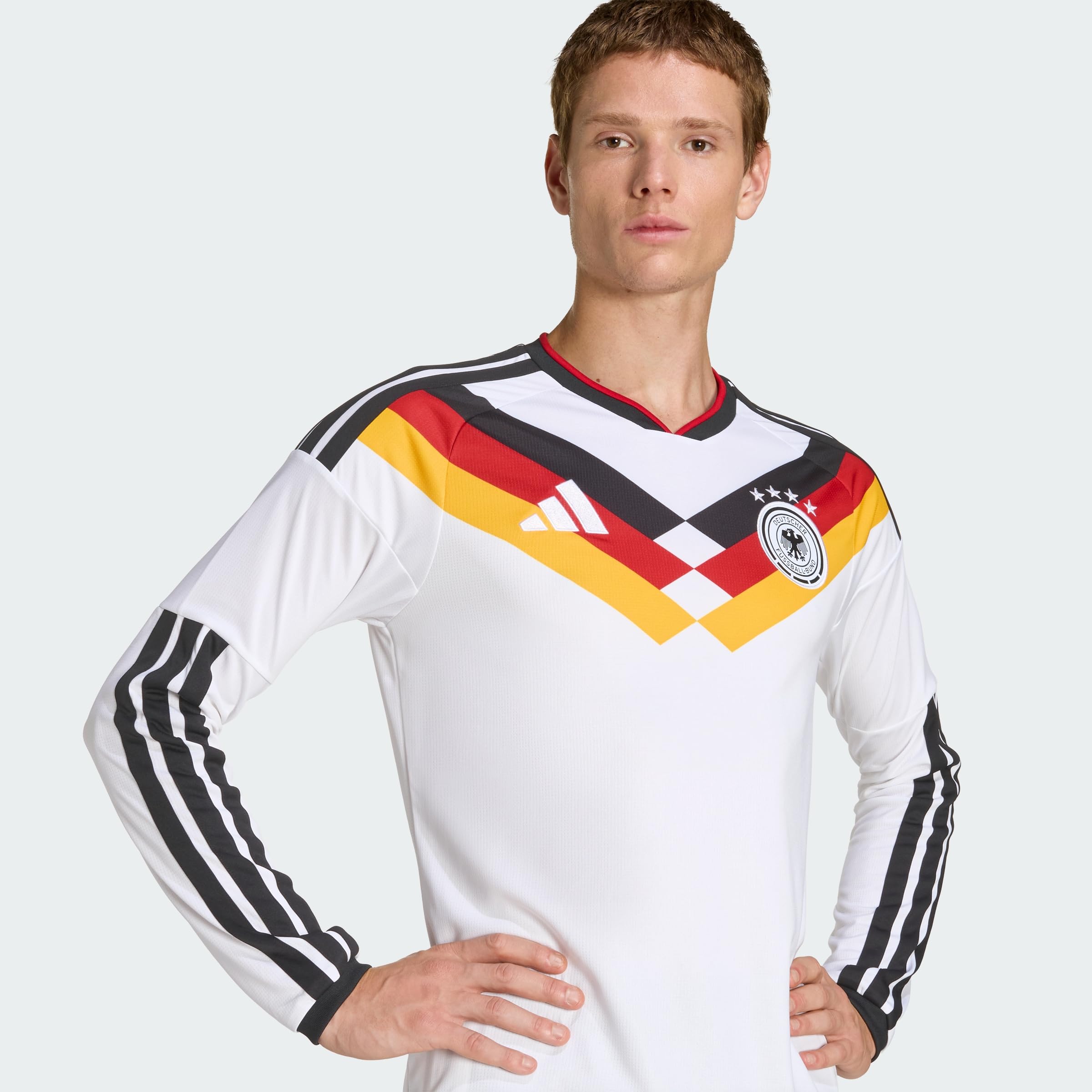 adidas DFB H JSY L White - L