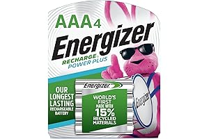 Energizer Rechargeable AAA Batteries: Extended Power in a Compact Size