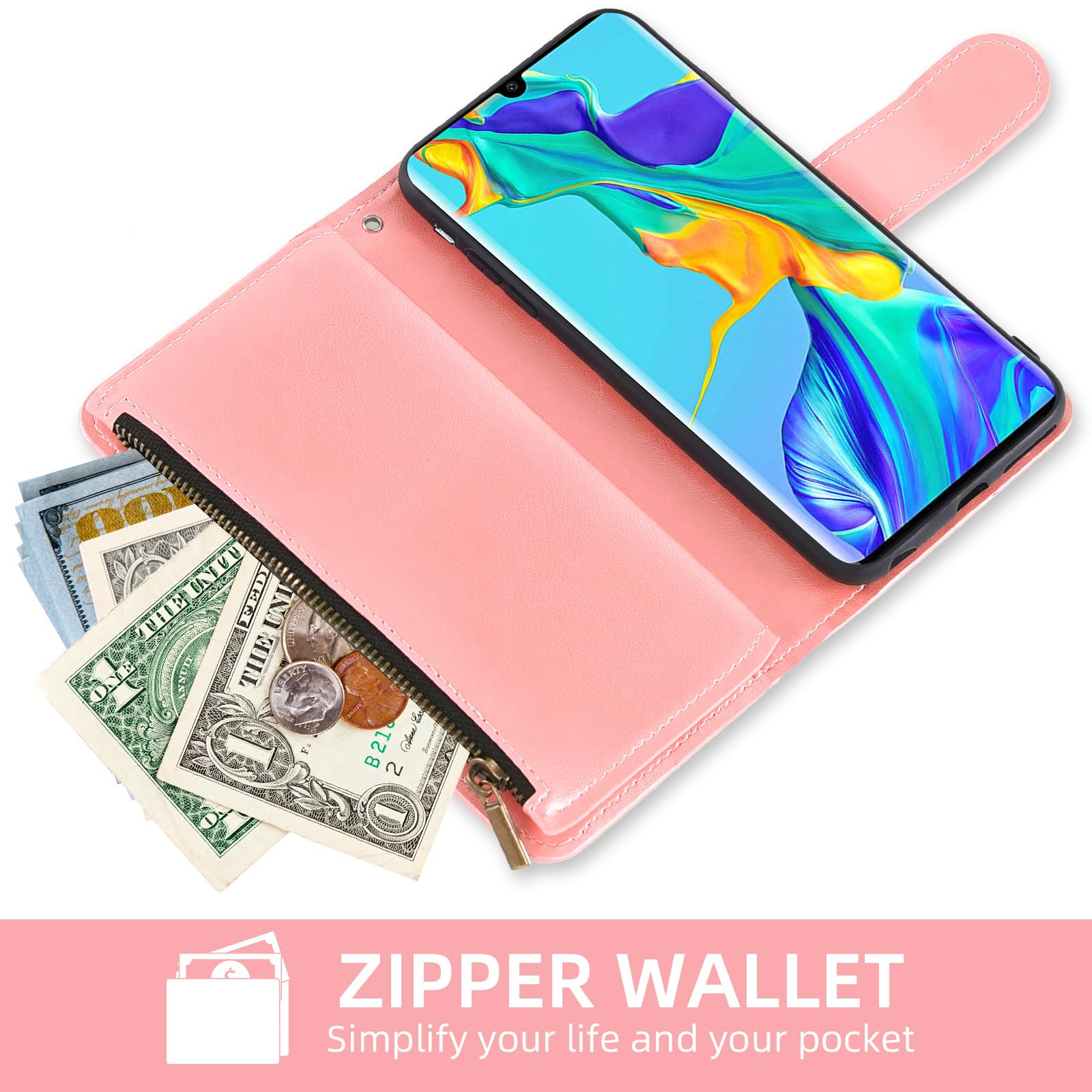 Custodia per cellulare NALIA per Huawei P30 Pro, custodia protettiva in silicone trasparente