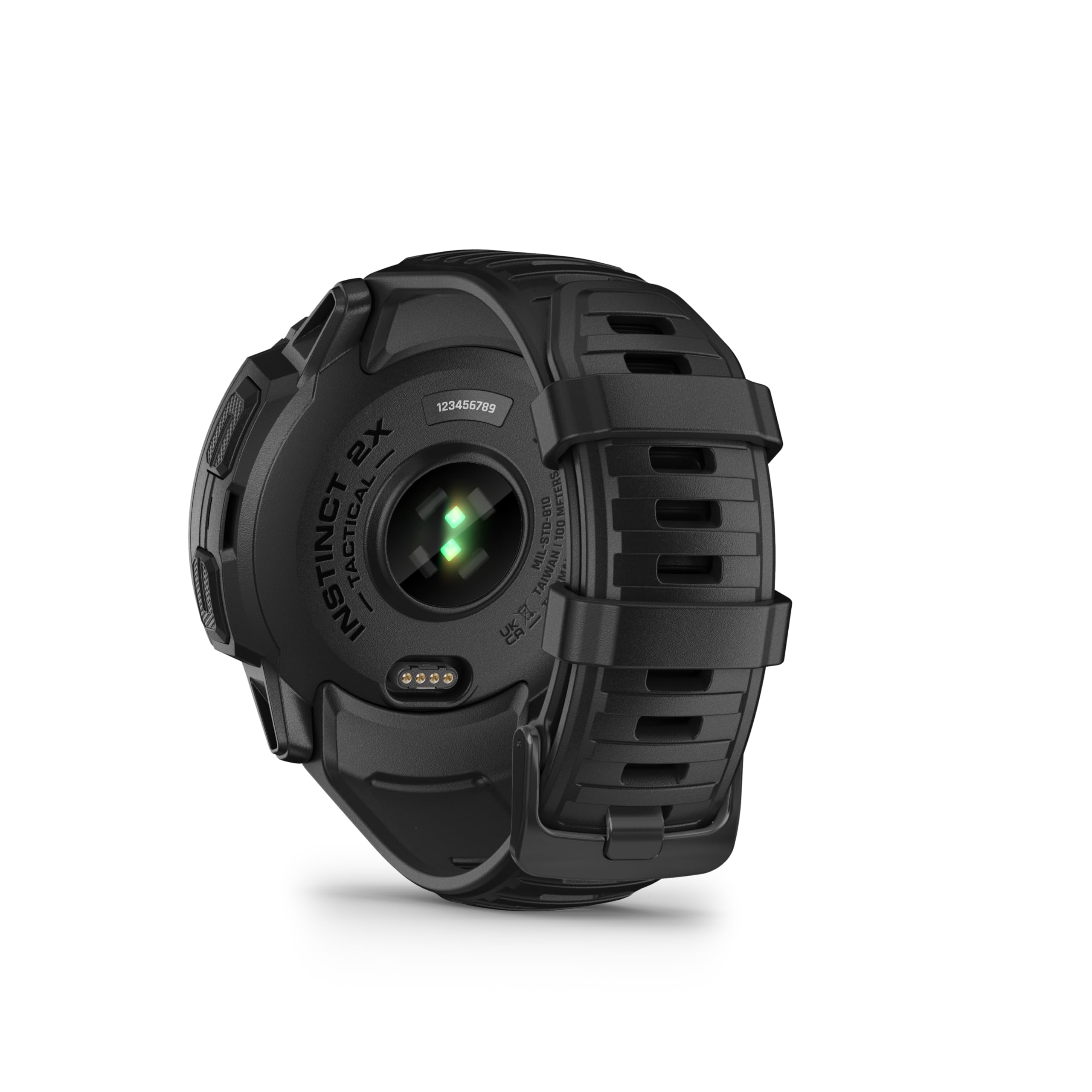 Garmin Instinct 2X, Solar – Tactical Edition - Montre GPS Robuste et connectée – Black - Boîtier 50 mm (Reconditionné)