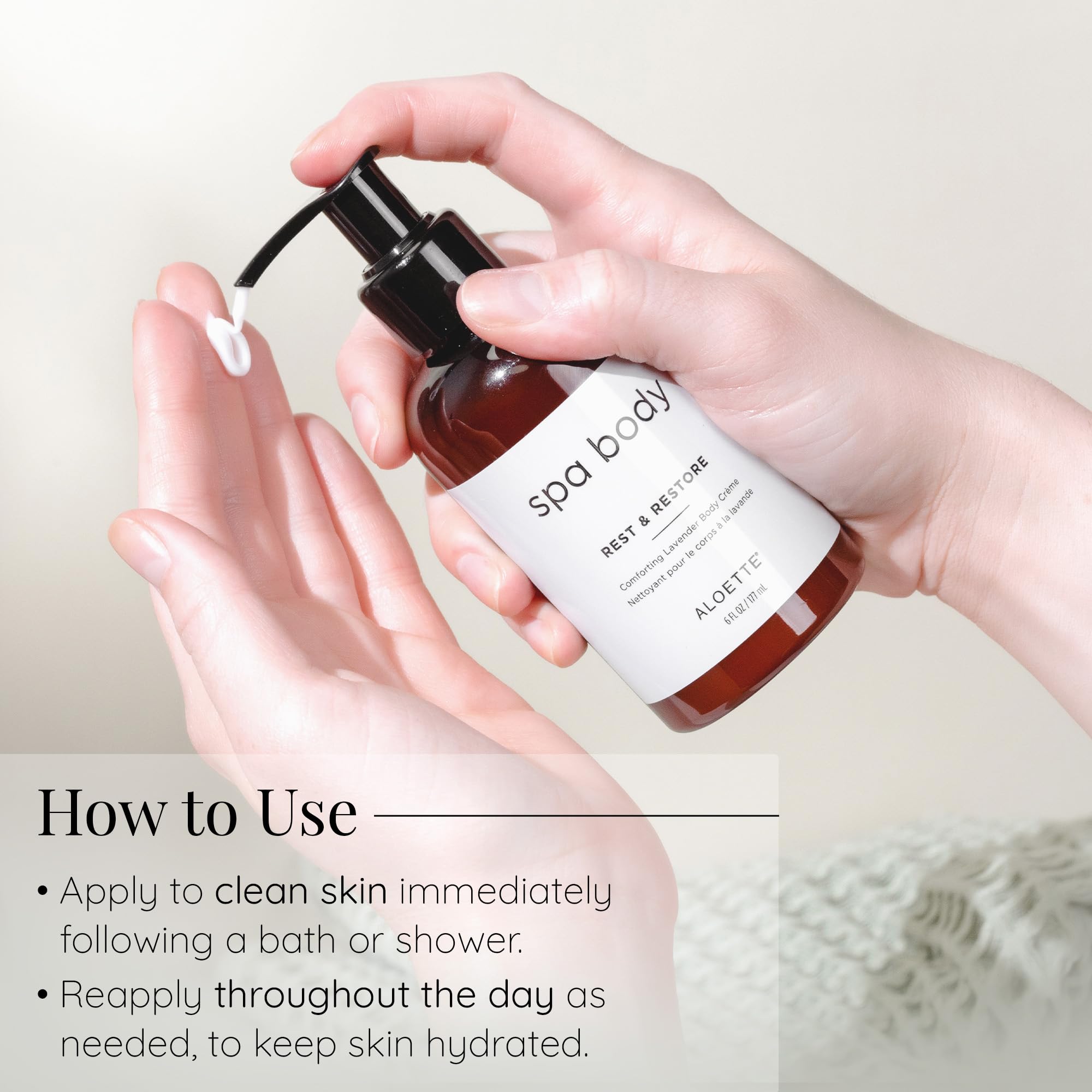 Aloette Lavender Body Care Set