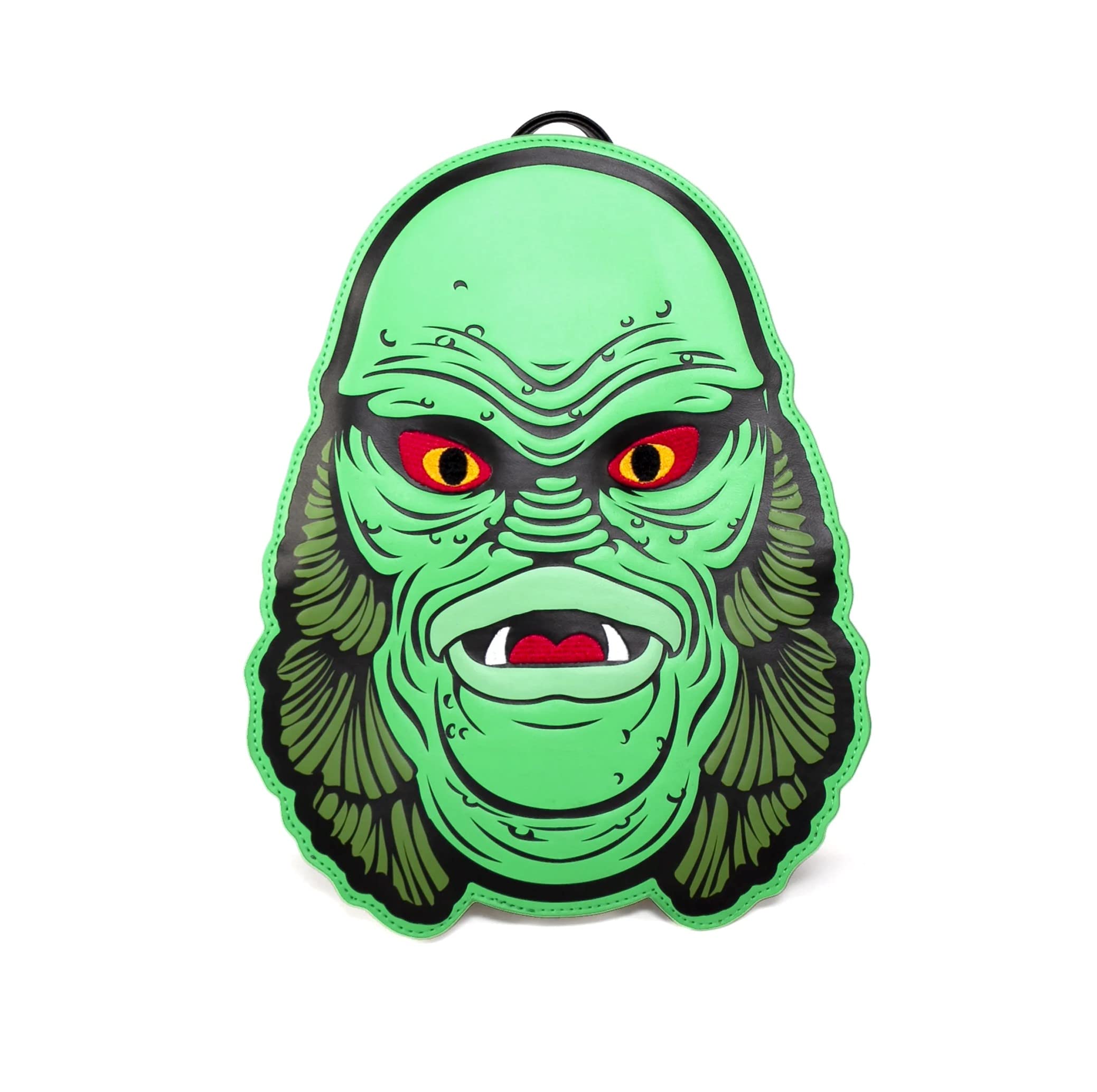 Rock Rebel Universal Monsters Creature from the Black Lagoon Face Mini Backpack, Multicolor, Mini, Horror Mini Backpack