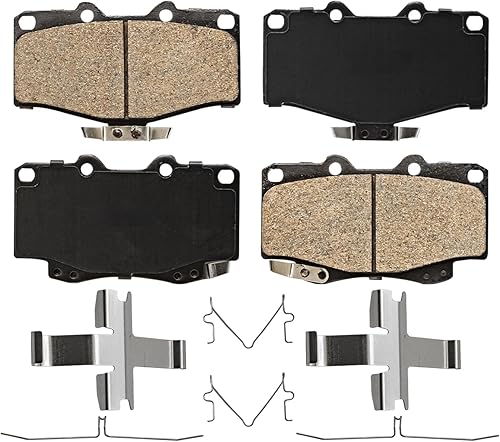 Miniatura 383 de Detroit Axle - Pastillas de Freno Delantero para Ford Fusion Lincoln MKZ Zephyr Mercury Milan Mazda 6, Pastillas de Freno Cerámica Reemplazo