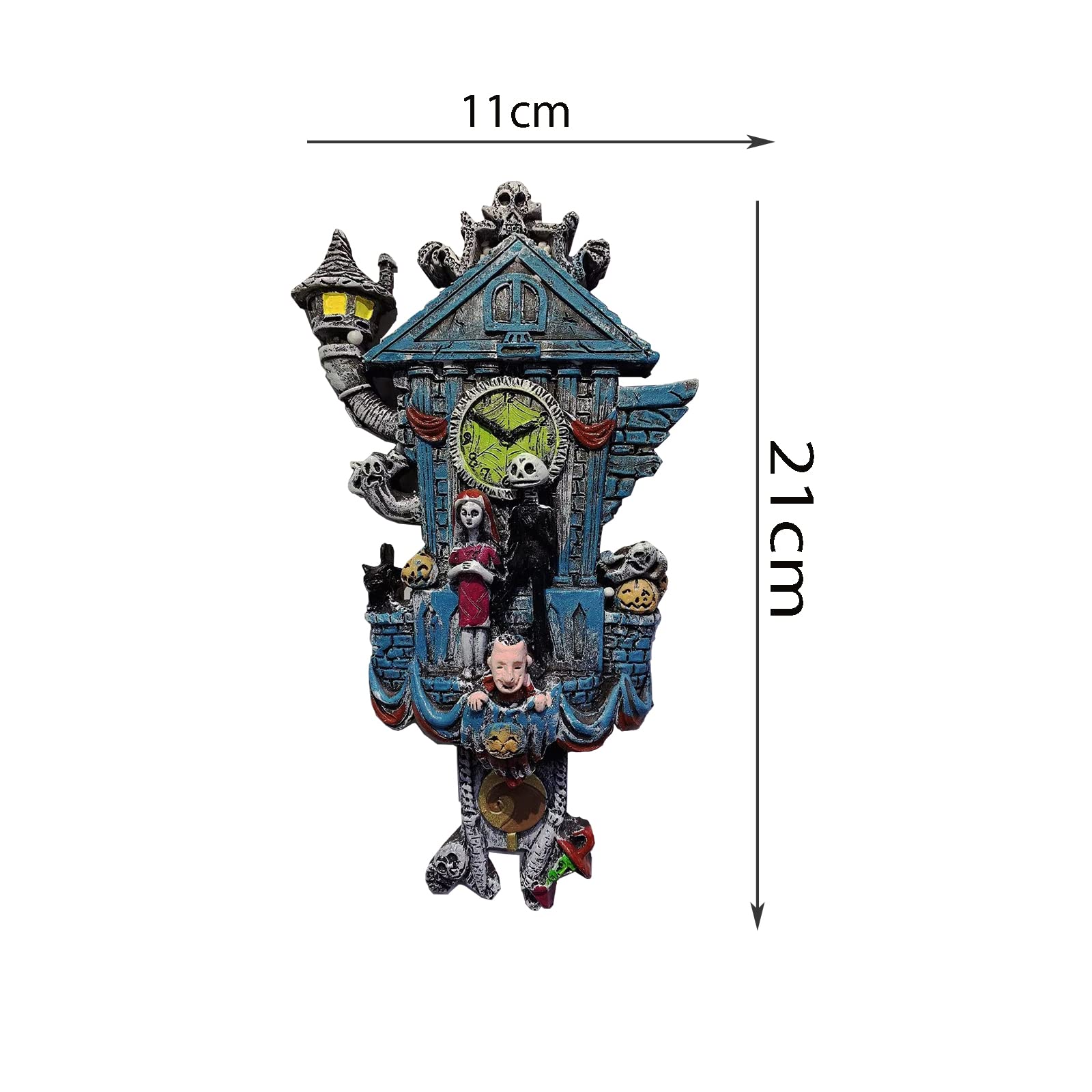 Amazon.co.jp: ハロウィン 壁掛け時計 ナイトメアー・ビフォア