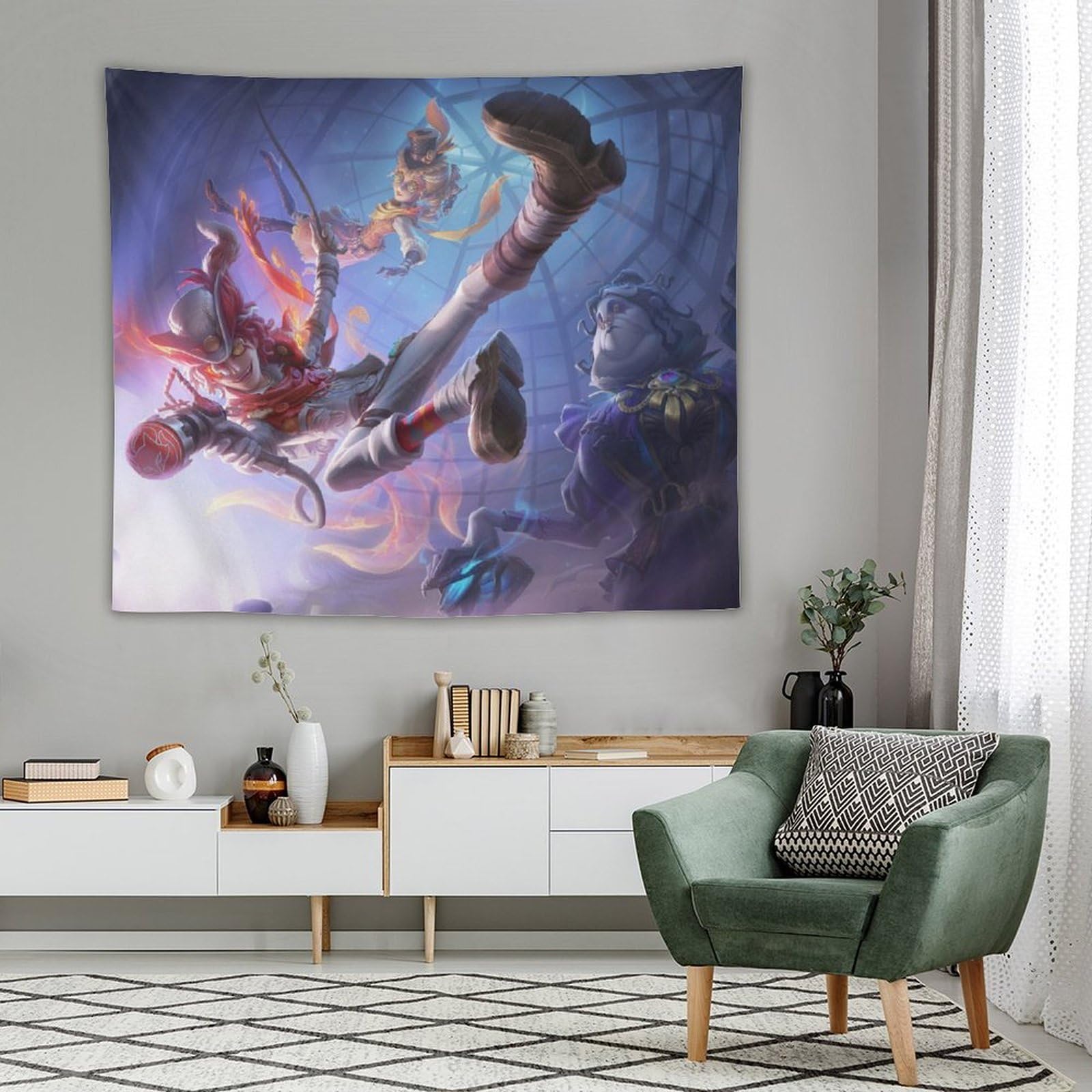 Amazon.co.jp: 第五人格 Identity V タペストリー 壁掛け 多機能 個性