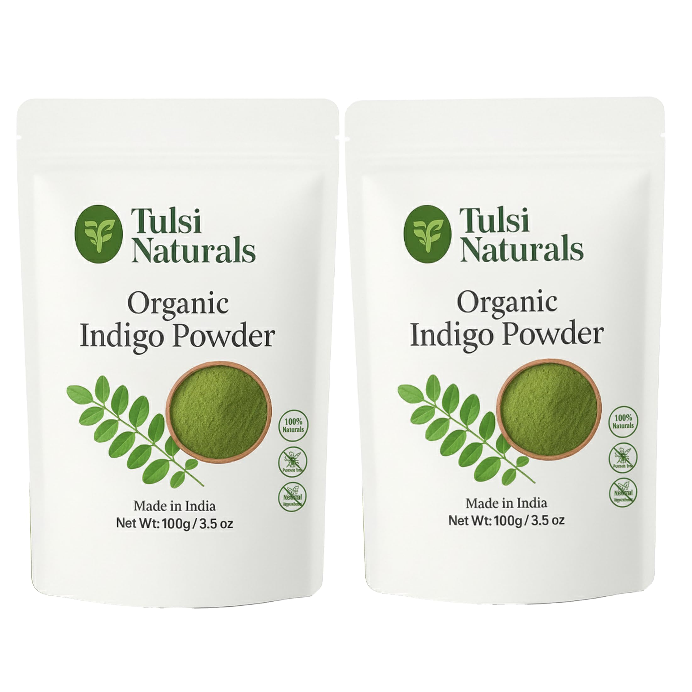 100% Natural Indigo Powder for Hair – Organic, Chemical-Free Hair Color – Herbal Black Hair Dye – Pure Indigofera Tinctoria – Plant-Based Powder (Green, 200g)-picture-22