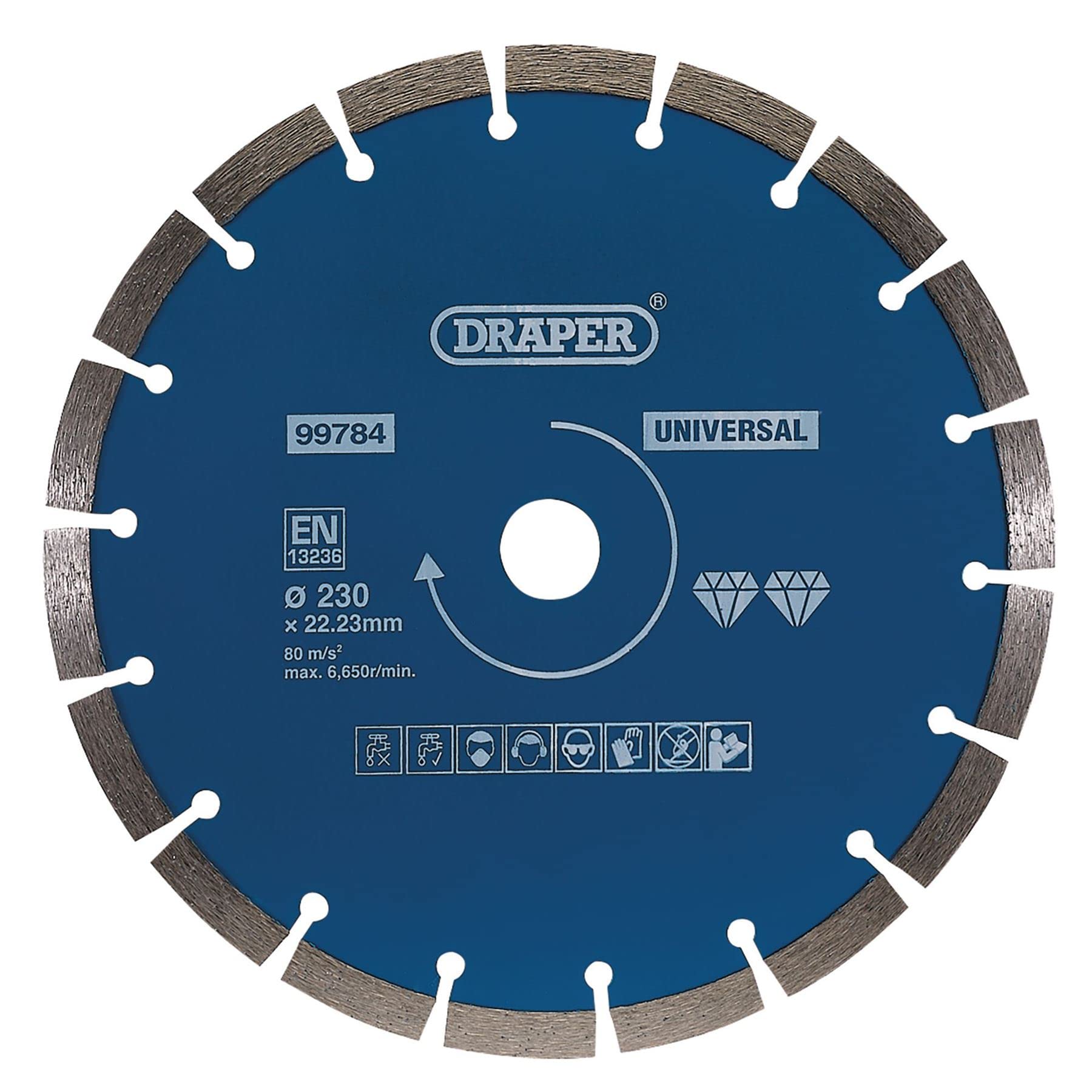 Draper Segmented Diamond Blade
