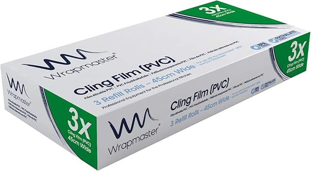 Wrapmaster 4500 cling film refills 45cm x 300m (3)