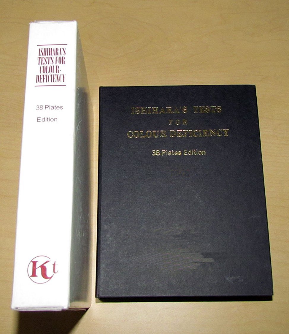 BEXCO Ishihara Test Chart Books for Color Deficiency 38 Plates (B072HR71L2) Amazon Price History, Amazon Price Tracker