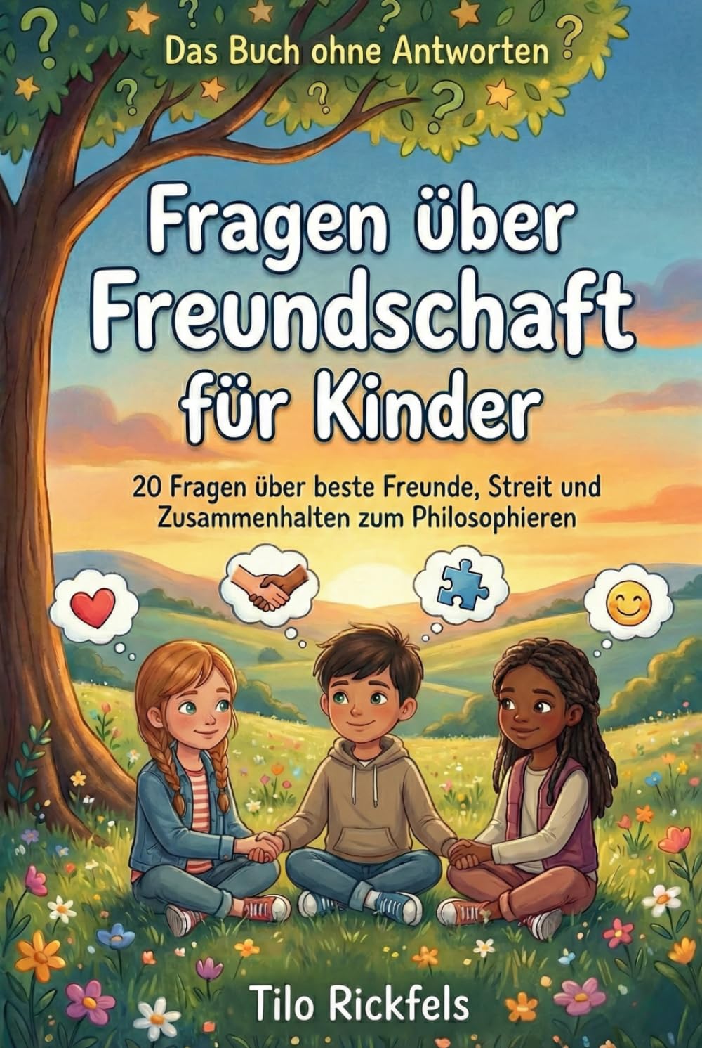 Das Buch ohne Antworten - Fragen über Freundschaft für Kinder: 20 Fragen über beste Freunde, Streit und Zusammenhalten zum Philosophieren (Das Buch ohne Antworten – Für Kinder)