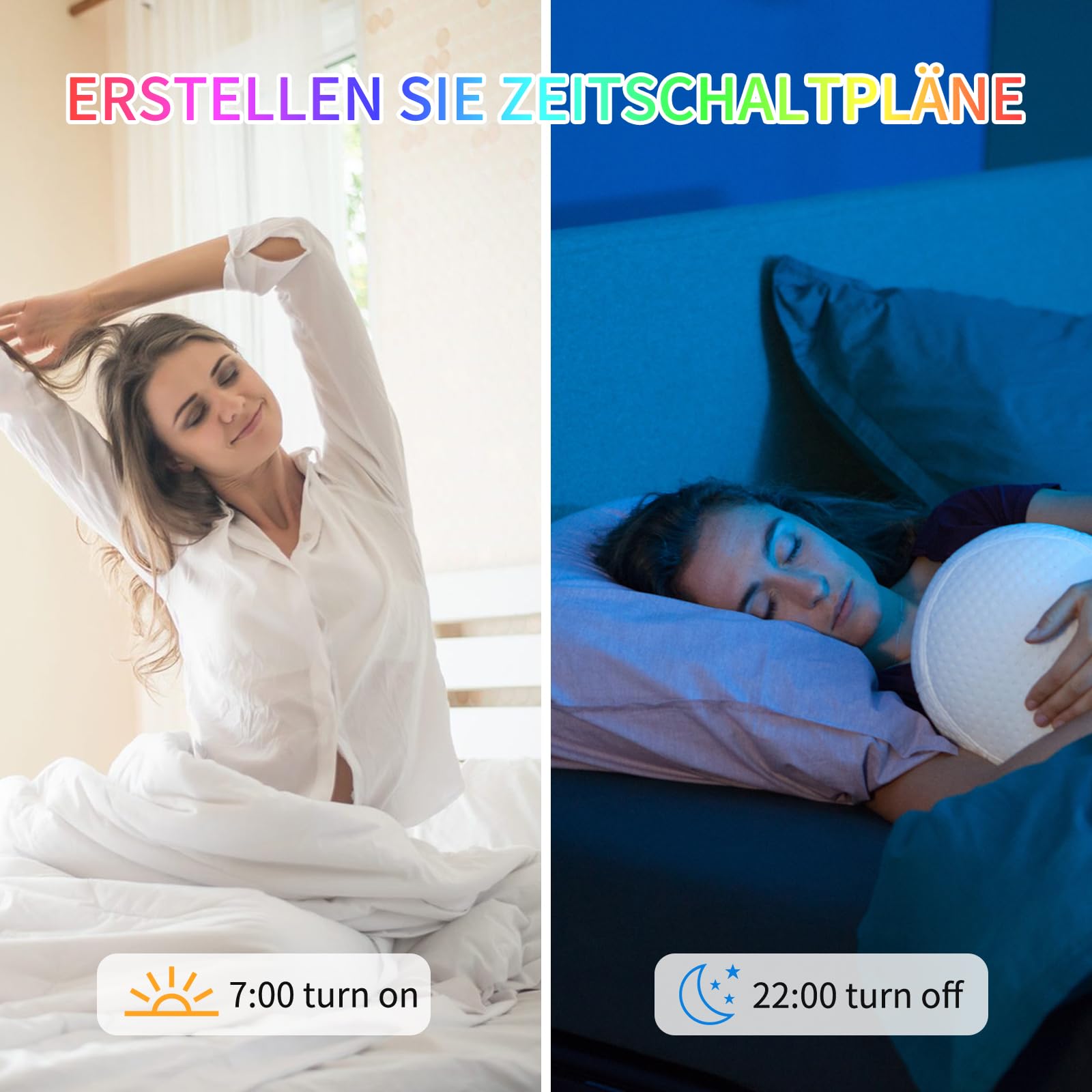 I-SHUNFA WI-FI Smart E14 RGB Led Glühbirne,4W,400LM AC 230V | Farbwechsel mit Musiksynchronisation Lampen, 16 Millionen DIY-Farben,Multicolour Dimmbar (3 Stück, Milchig Weiß)