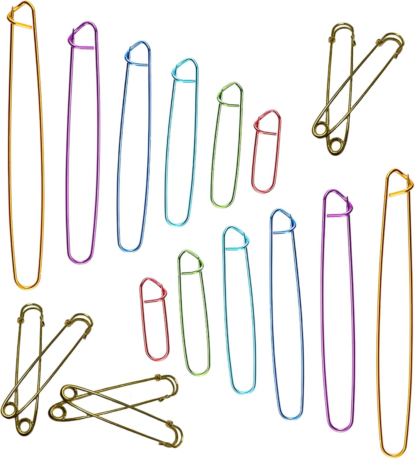 18 Pcs Knitting Accessories, Stitch Holders for Knitting UK, knitting