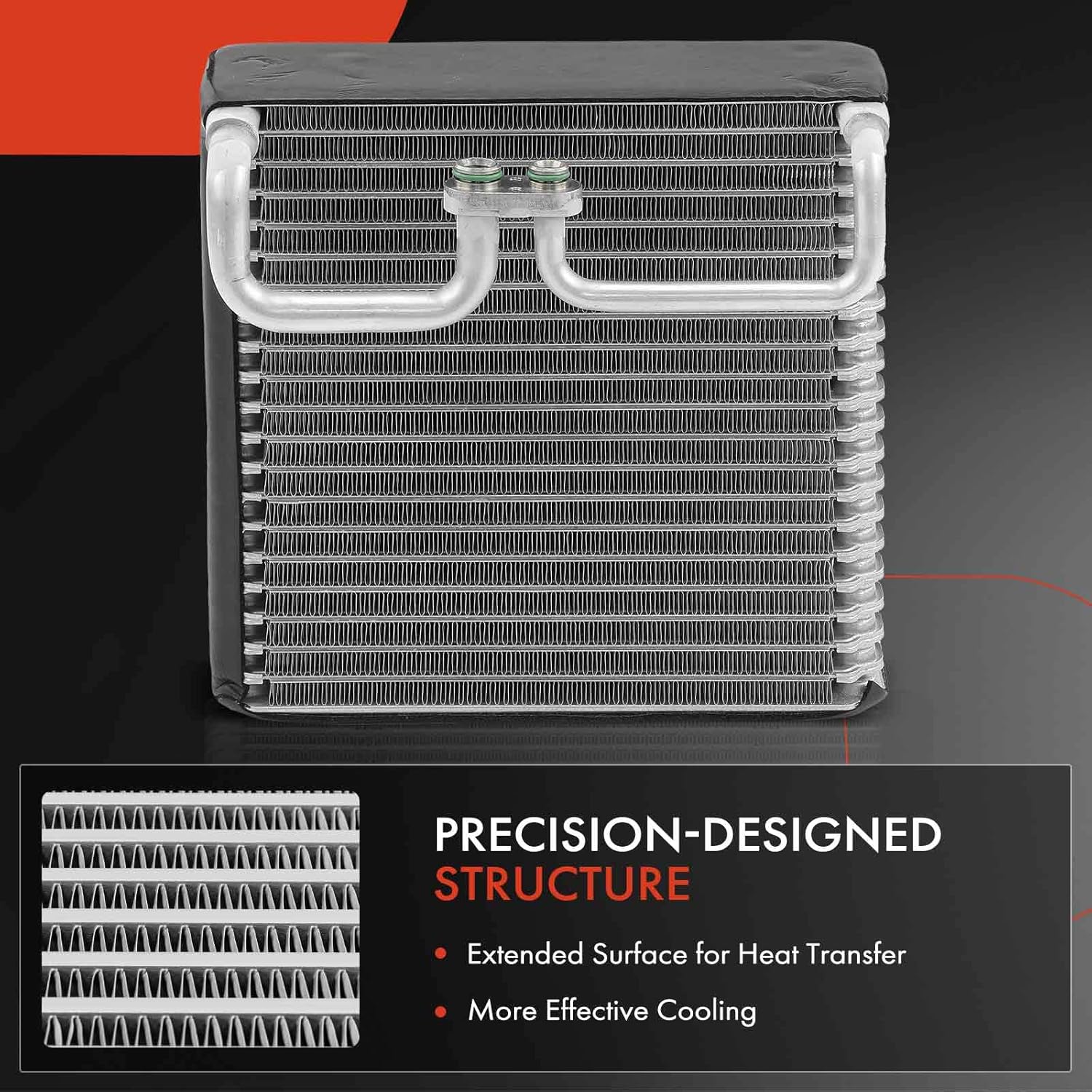 A-Premium Front AC Evaporator Core Compatible with Toyota Sequoia 2001-2007