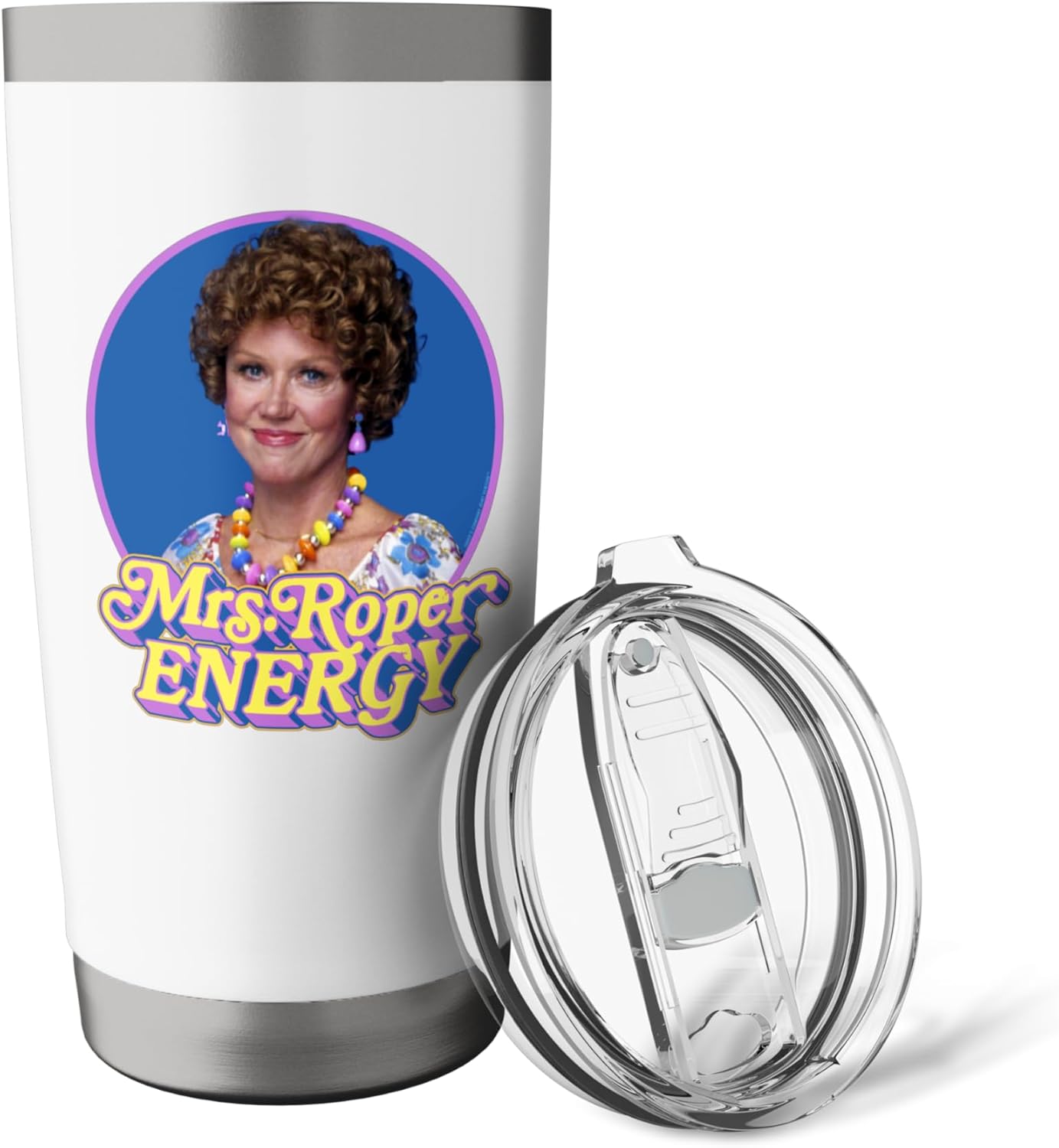 Mrs Roper Energy Helen Roper Three's Company Retro Stainless Steel Insulated Tumbler