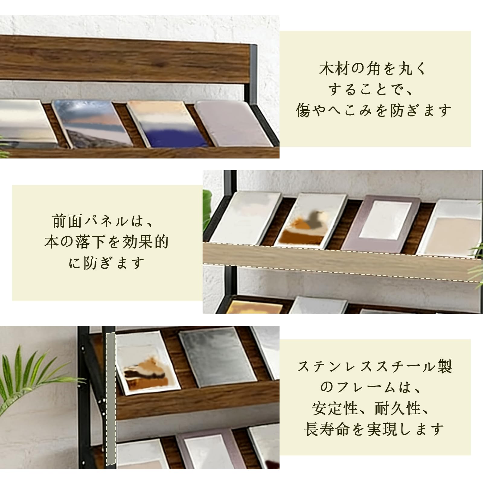 Amazon｜XZFRYUI 新聞ラック マガジンラック 4段 雑誌ラック