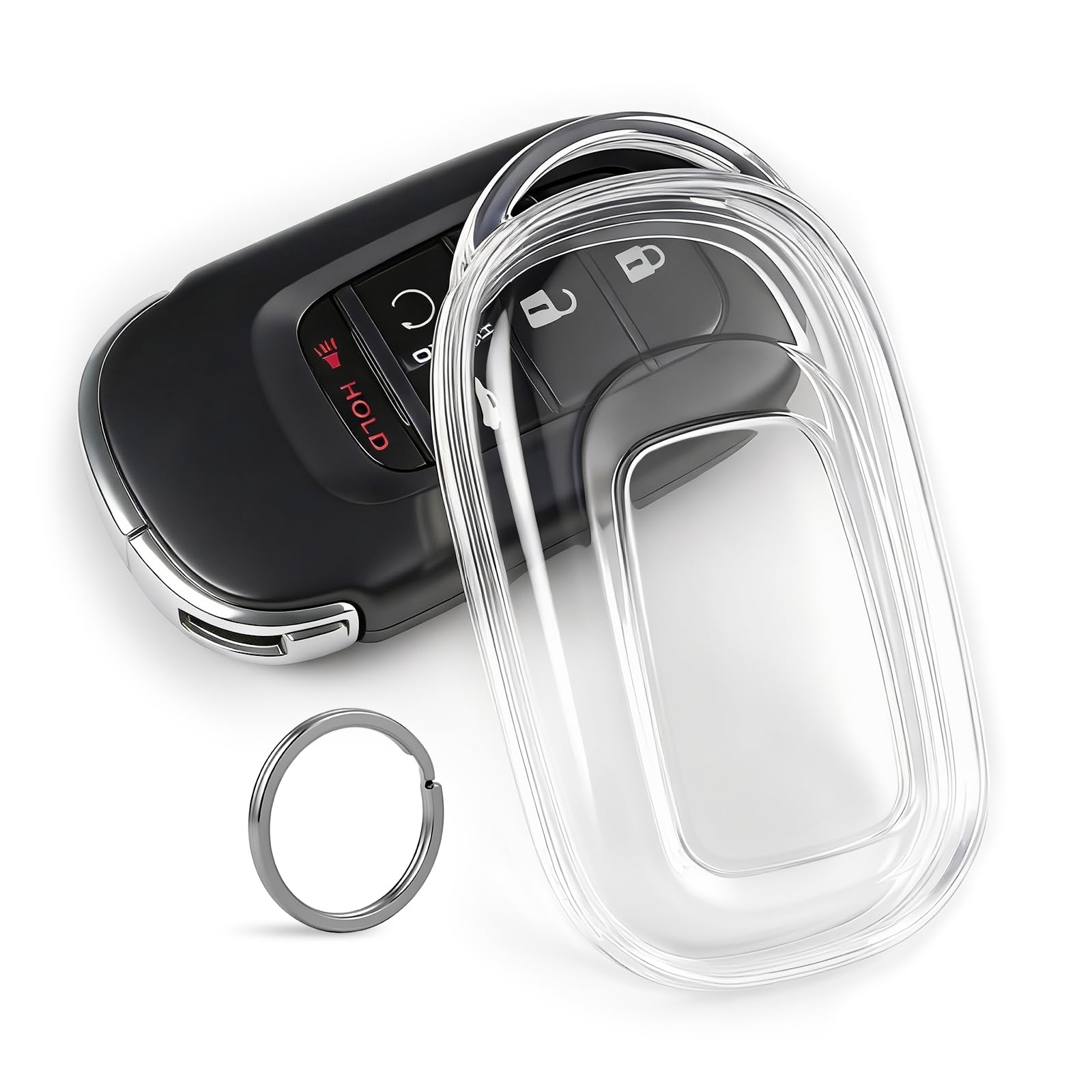 Photo 1 of Amazauto Clear TPU Key Fob Cover for Honda