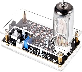 Nobsound Magic Eye 6E2 EM87 Tube Preamp; Audio Level Indicator; VU Meter; Music Spectrum; Vacuum Tube + Driver Board + Case
