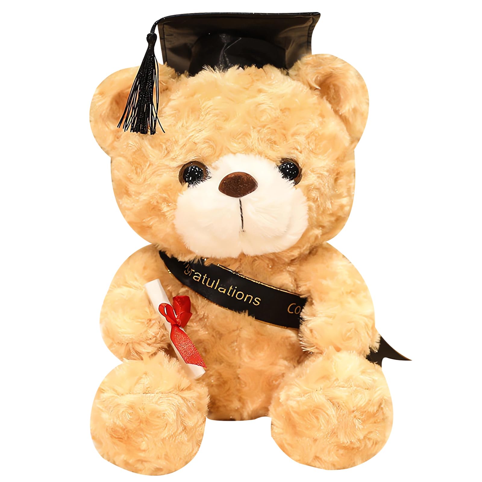Forhome Graduation Bear, Stuffed Animal Gift, Grad Keepsake Present (A)