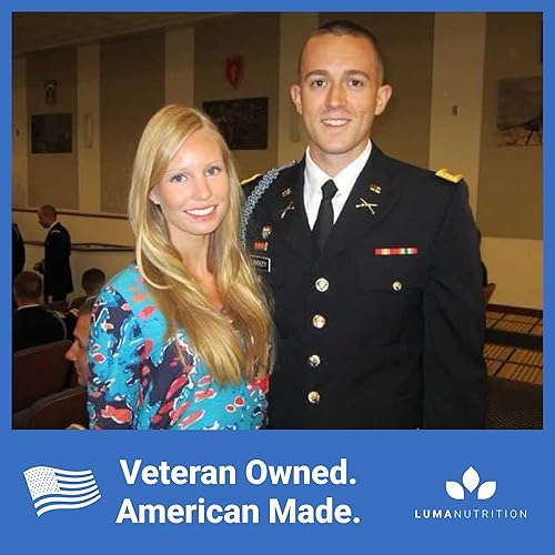 Miniatura 6 de Luma Nutrition Suplemento premium de glutatión - 500 mg - L-glutatión - Soporte antioxidante - Reducido - Soporte hepático - 60 cápsulas